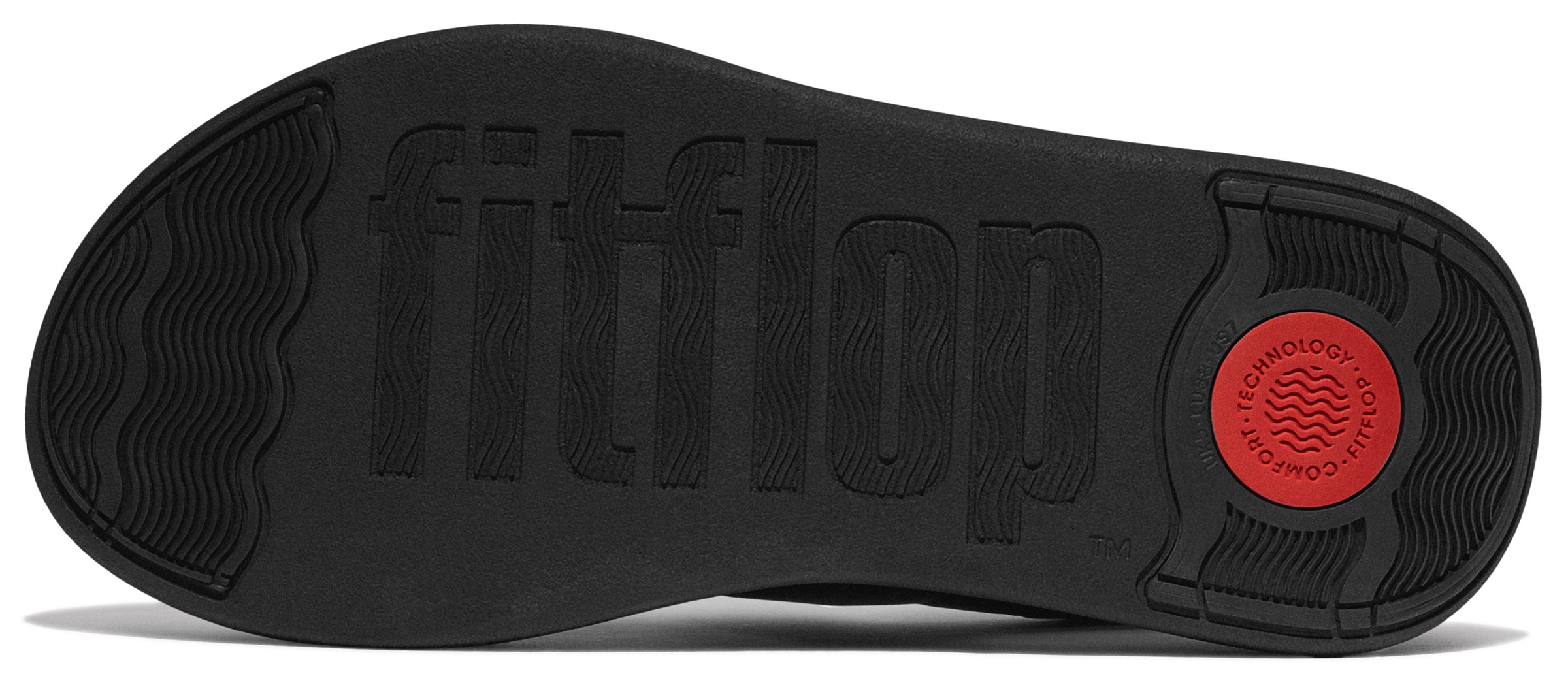 Fitflop Sandale »F-MODE GO«, Keilsandale, Klettschuh, Sommerschuh mit hervorragender Dämpfung