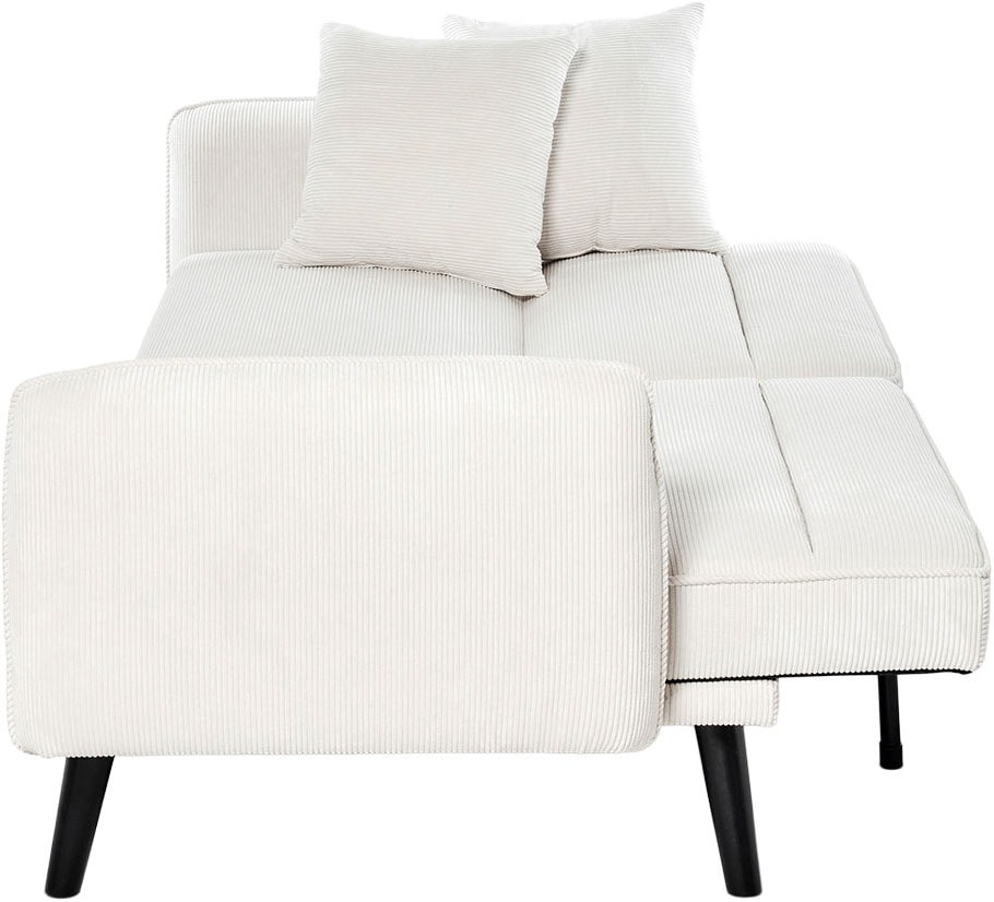 Jahnke Schlafsofa »CHILLAX LINE« mit Relax-und Schlaffunktion, inkl. Kissen, Breite 191 cm