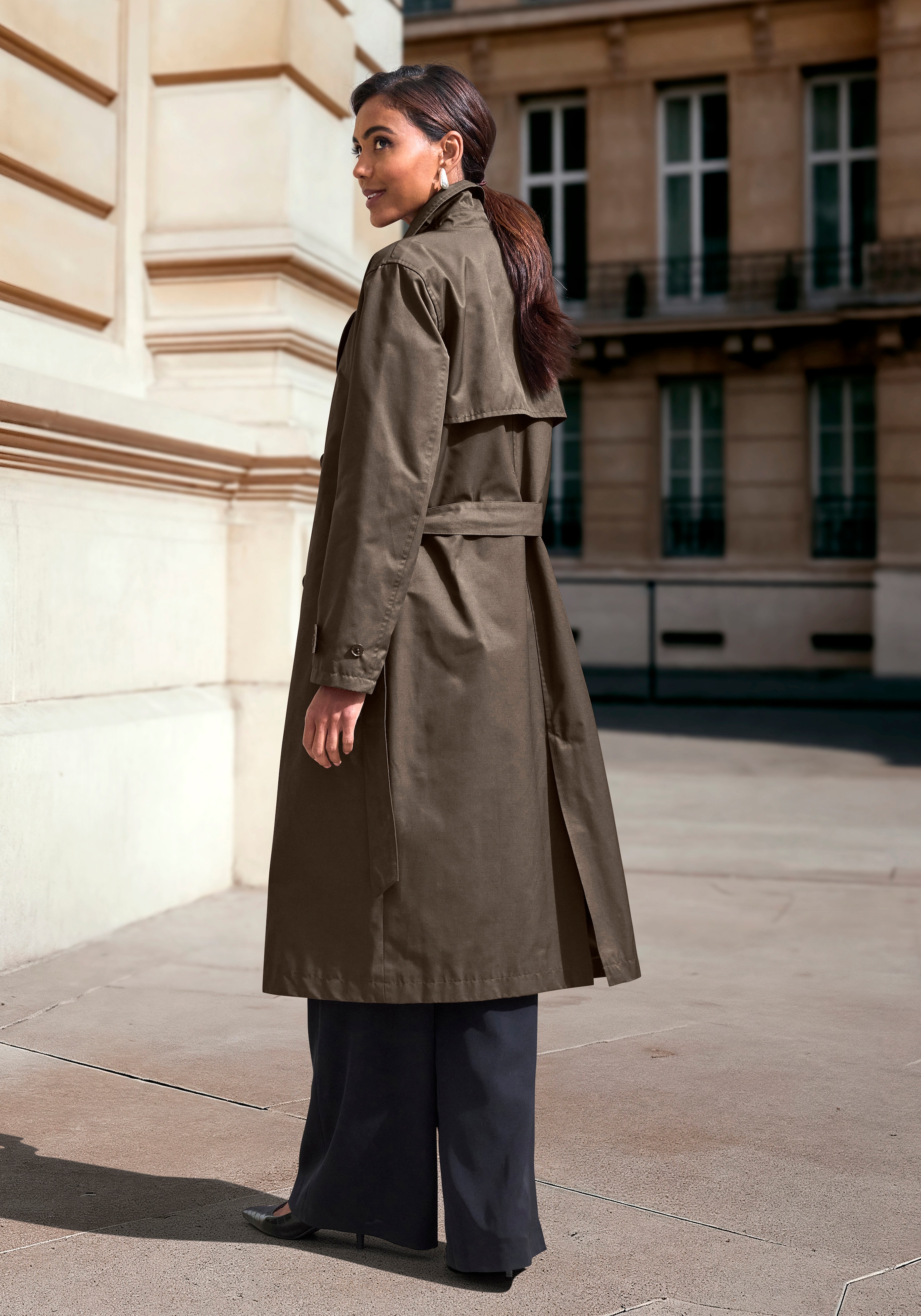 French Connection Trenchcoat Trenchcoat im Blouson-Style