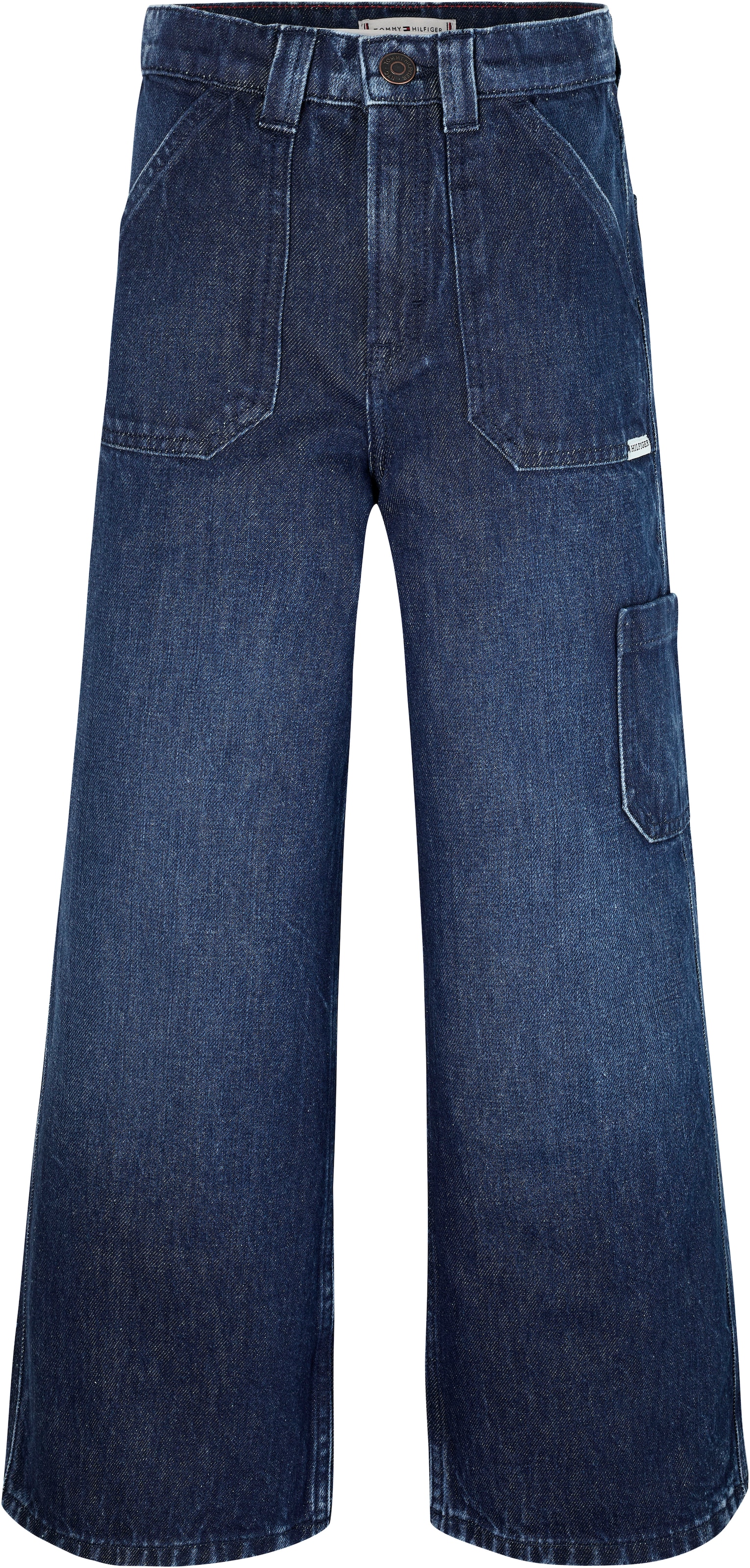 Tommy Hilfiger Cargojeans »MABEL CARGO«, in dunkler Waschung
