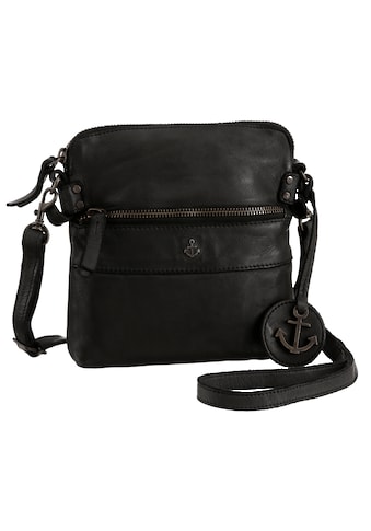 Handtasche »Crossbody Handtasche«, mit Reißverschlussfach und Logoanhänger