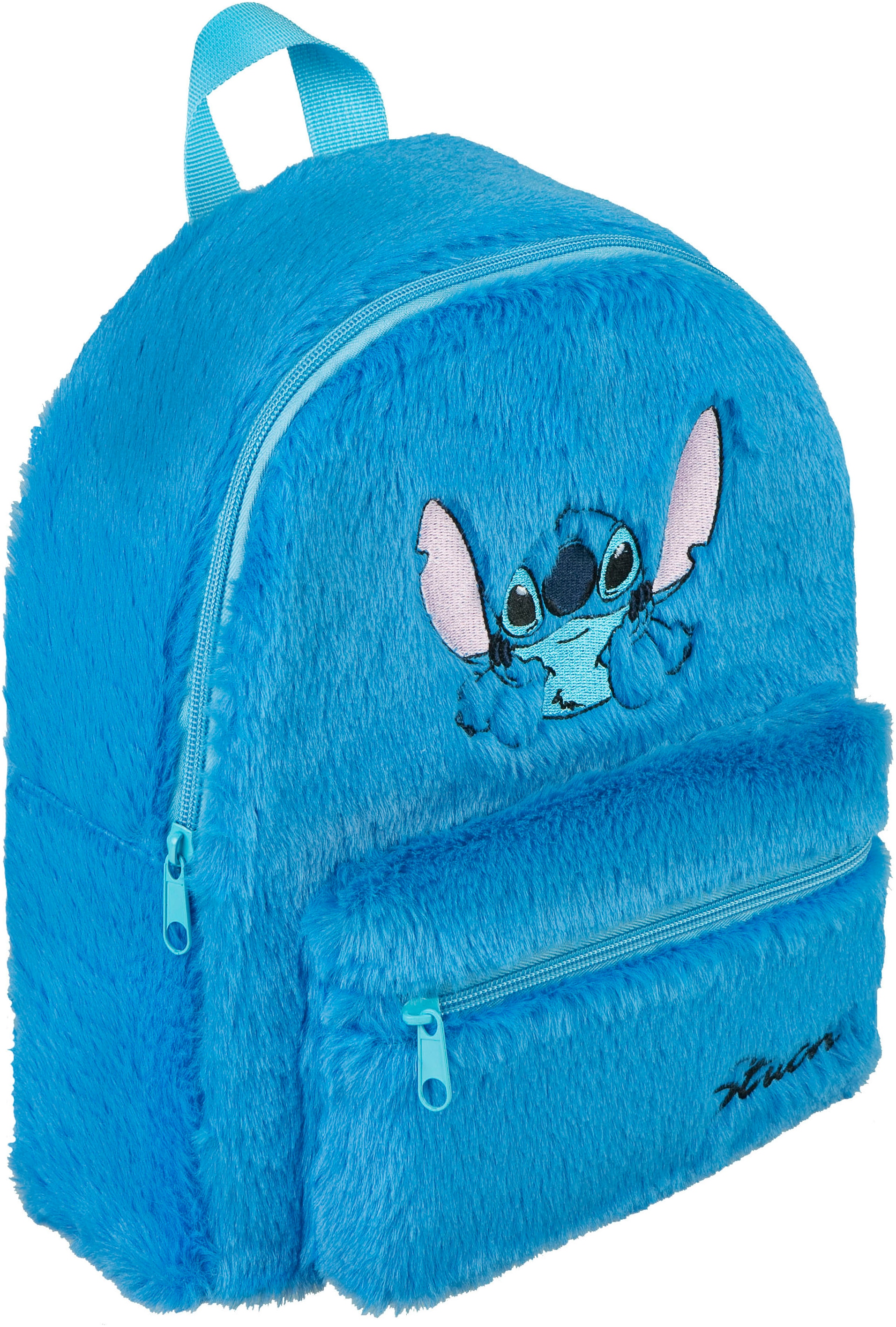 UNDERCOVER Kinderrucksack »Lilo & Stitch Plüsch«, Rucksack + Plüsch Schlamperetui + Plüsch Notizbuch A5