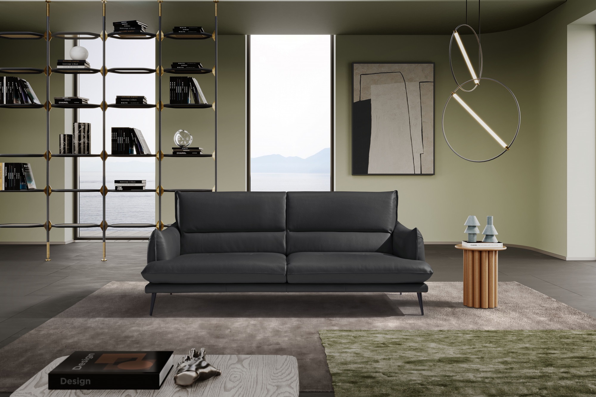 Egoitaliano 2,5-Sitzer »FUNNY, hochwertiges und aktuelles Design, bequeme Rückenlehne«, toller Sitzkomfort