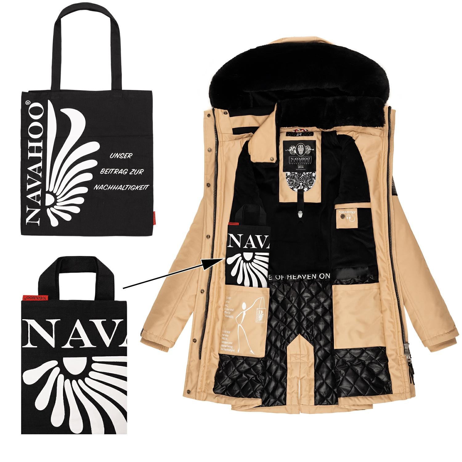 Navahoo Wintermantel »Wintermantel Tiniis«