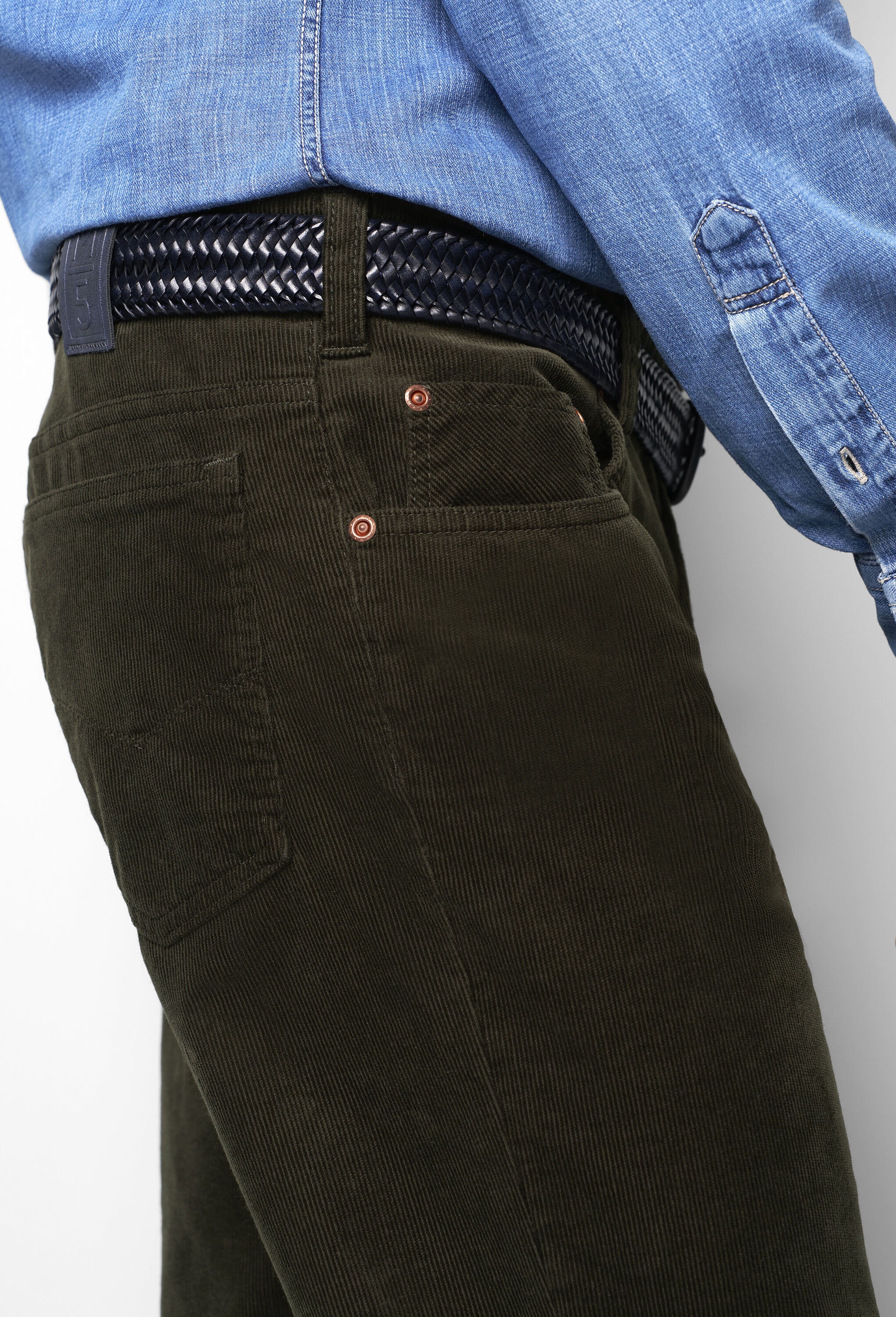 MEYER Chinohose »M5 Six 2-6599«  aus softem Cord M5 Serie