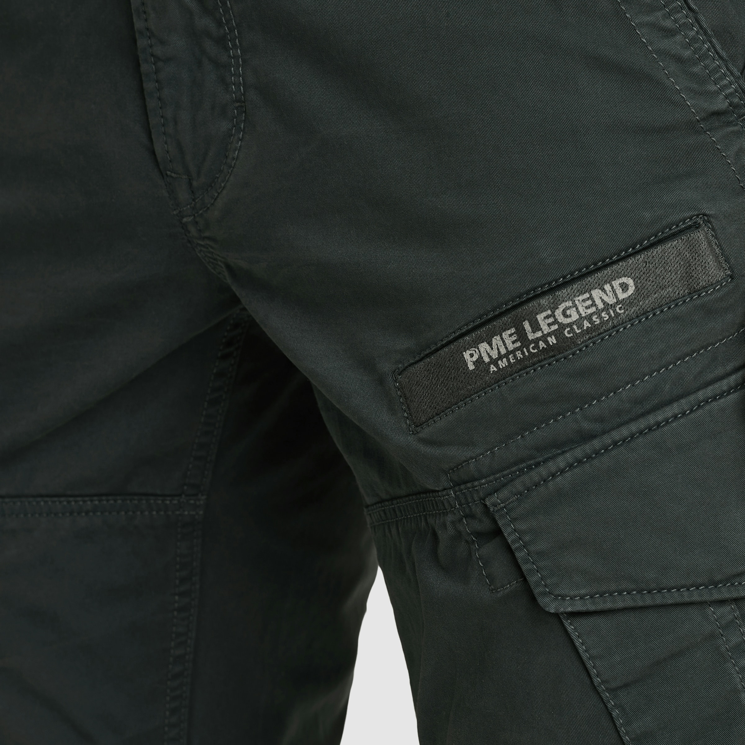 PME LEGEND Cargohose »Nordrop Stretch Twill«, mit Logo Stickerei