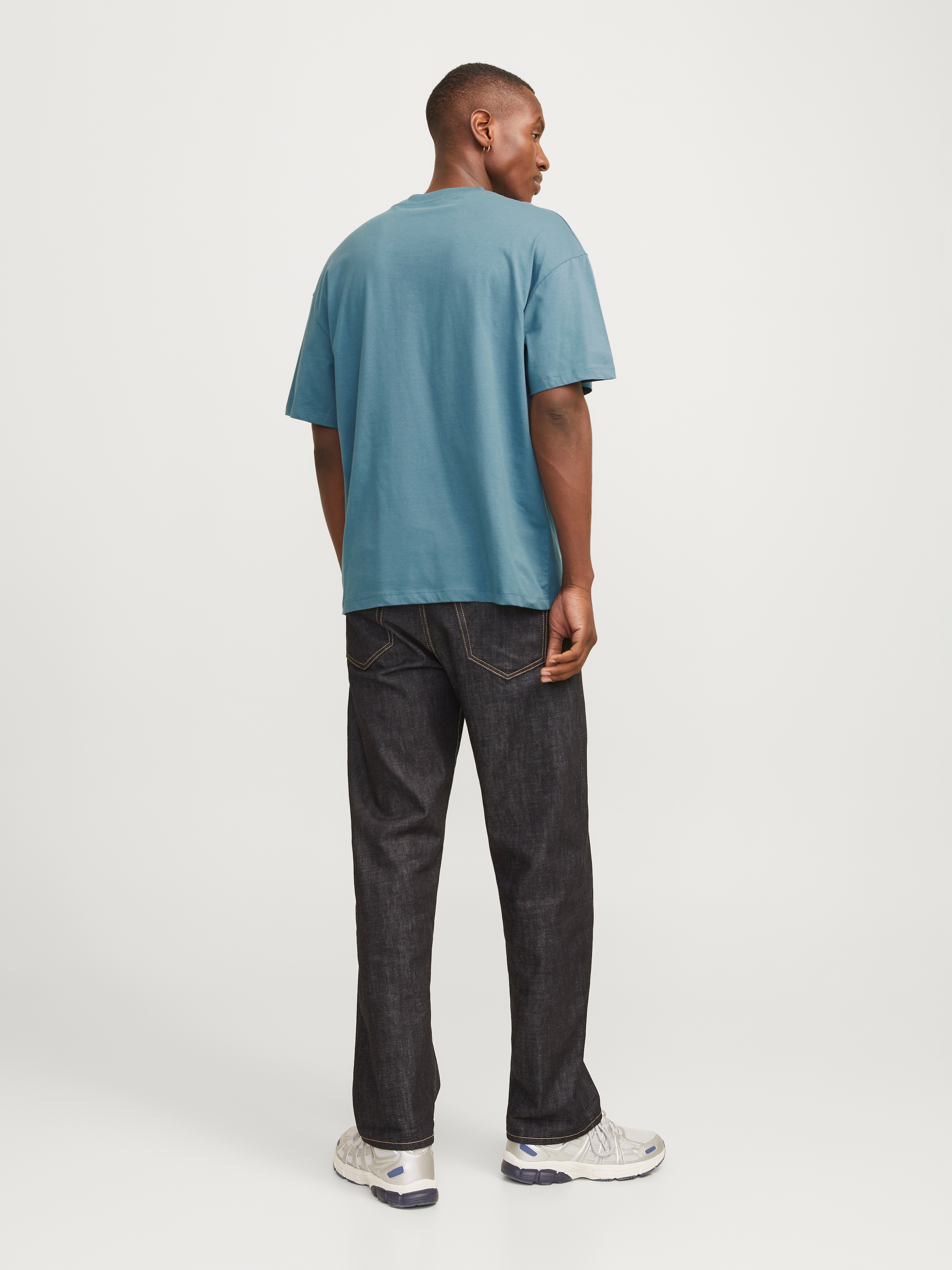 Jack & Jones Oversize-Shirt »JJEBRADLEY TEE SS O-NECK NOOS«, mit Rundhalsausschnitt