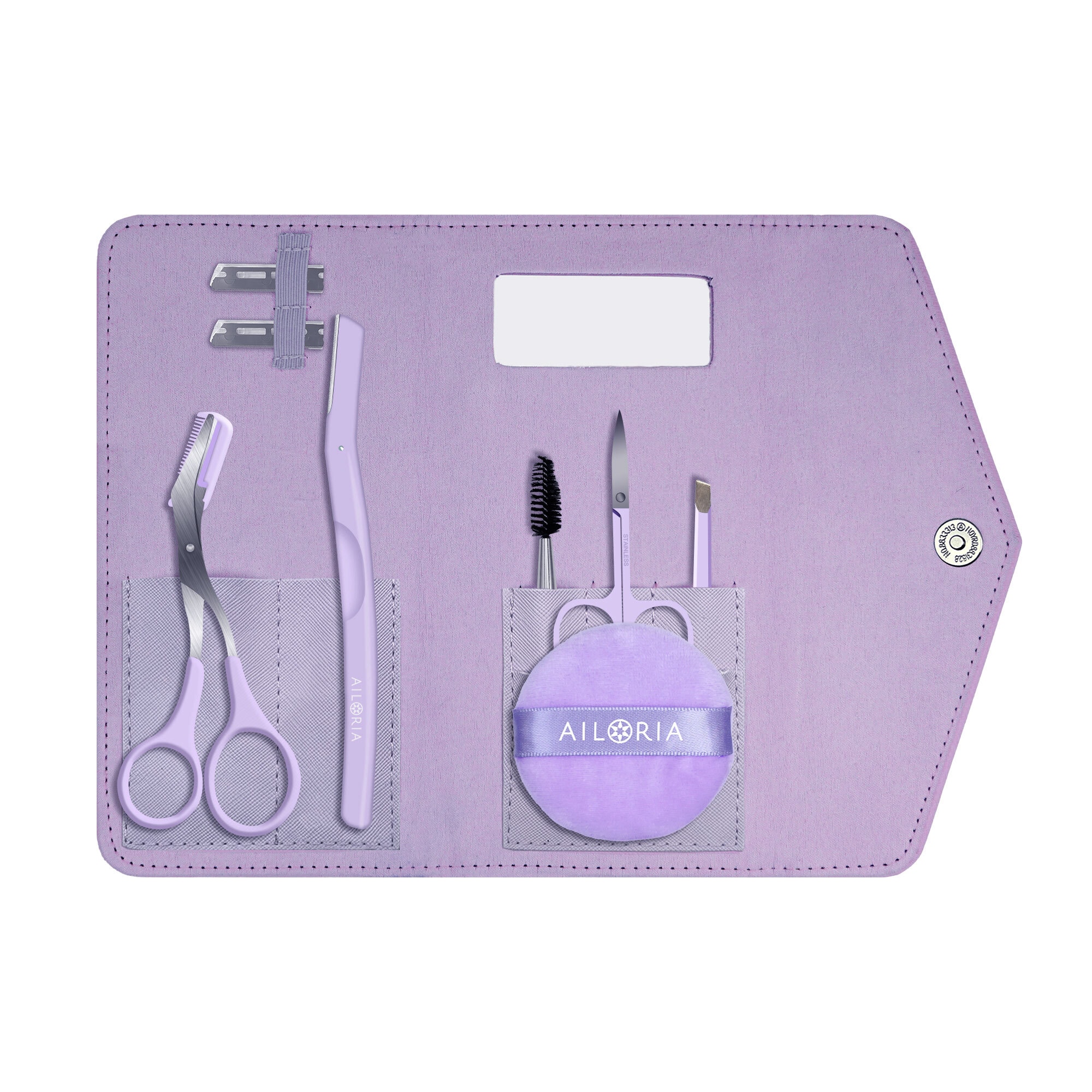 AILORIA Augenbrauenrasierer »Augenbrauen- und Gesichtspflege-Set VISAGIQUE«