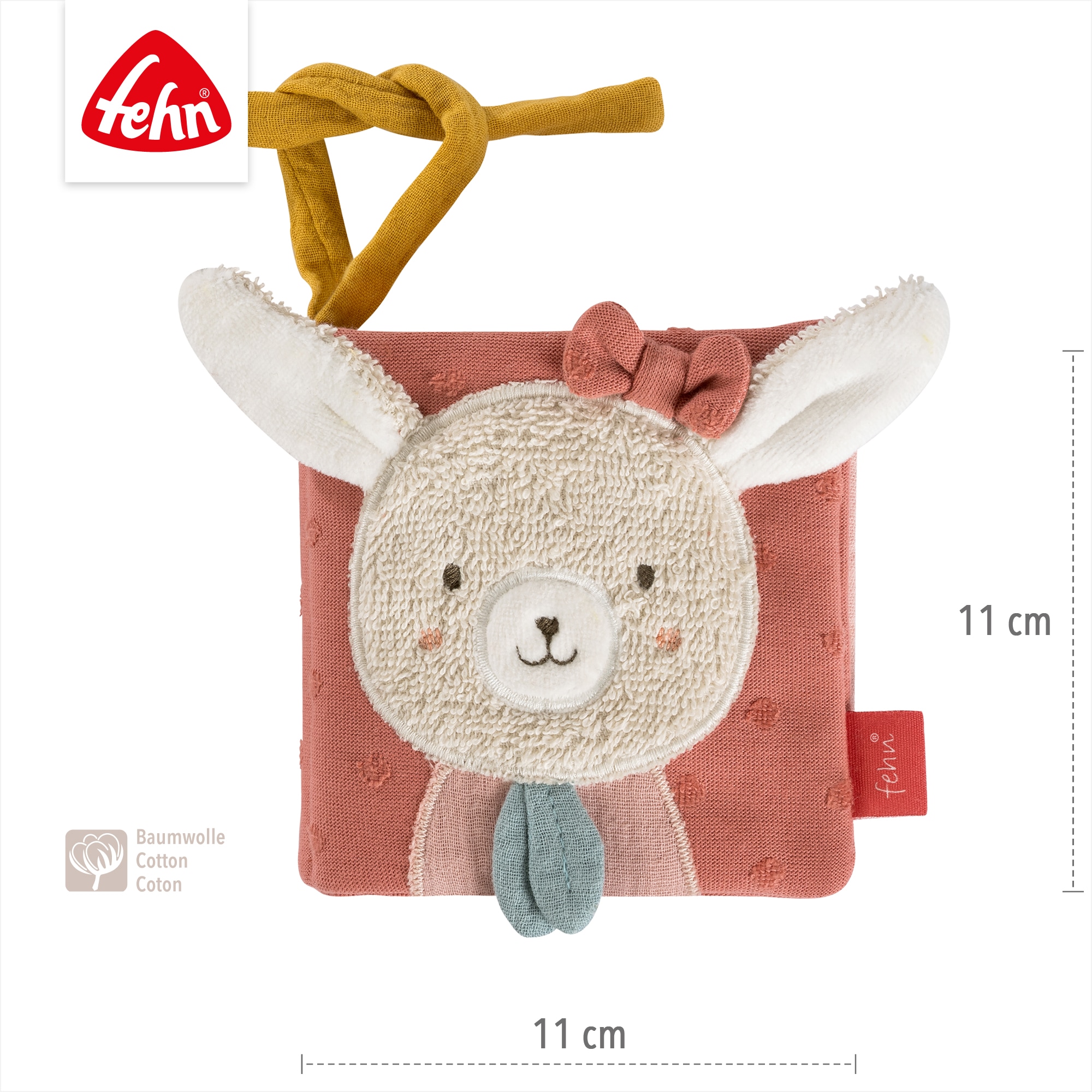 Fehn Stoffbuch »Hase«