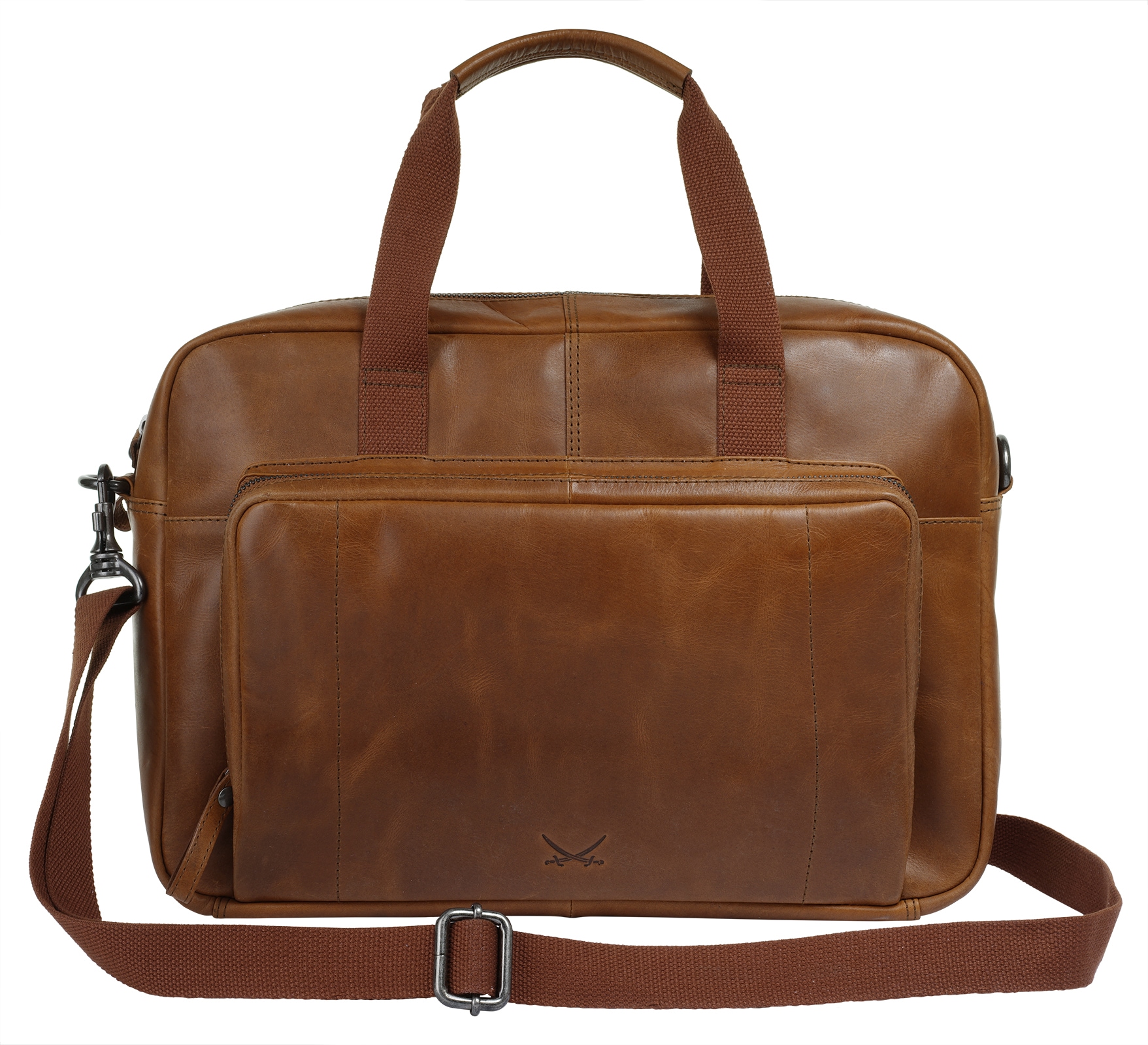 Sansibar Aktentasche »Businessbag Black«, echt Leder