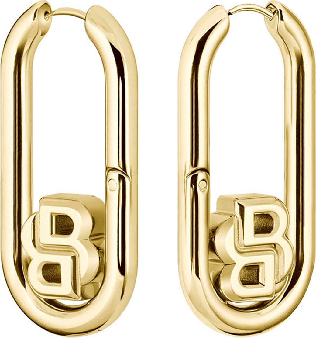BOSS Paar Creolen »DOUBLE B SWING, 1580629«