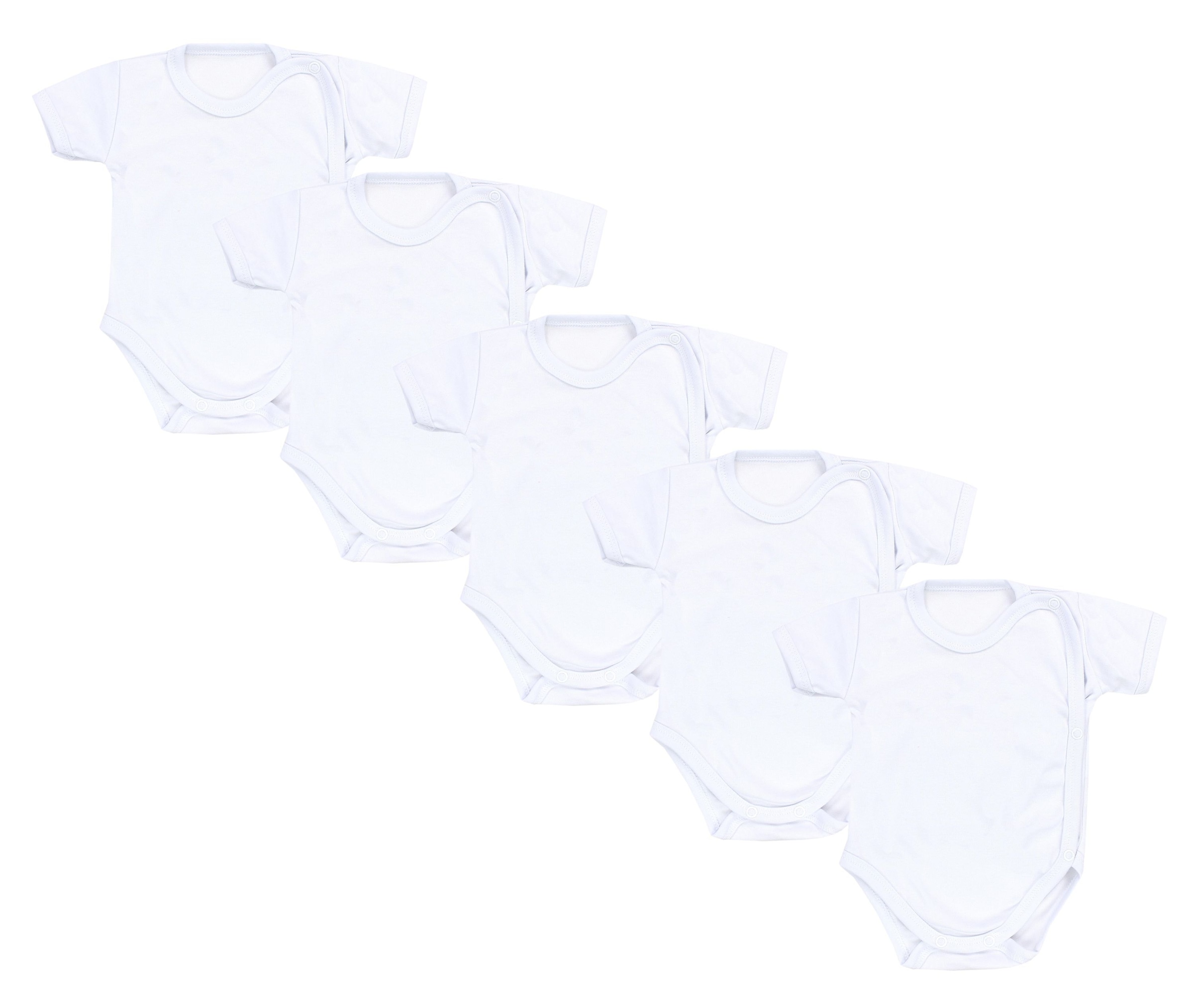 TupTam Kurzarmbody »Wickelbody Unisex Baby Kurzarm Wickelbody 5er Pack«