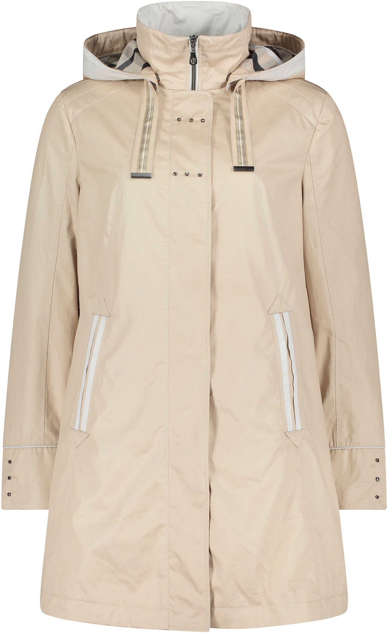 Gil Bret Outdoorjacke, mit Kapuze, mit Tunnelzug
