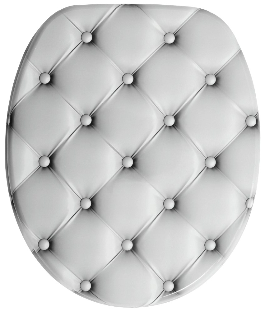 Sanilo Badaccessoire-Set »Comfort«, (Komplett-Set, 3 tlg.), bestehend aus WC-Sitz, Badteppich und Waschbeckenstöpsel