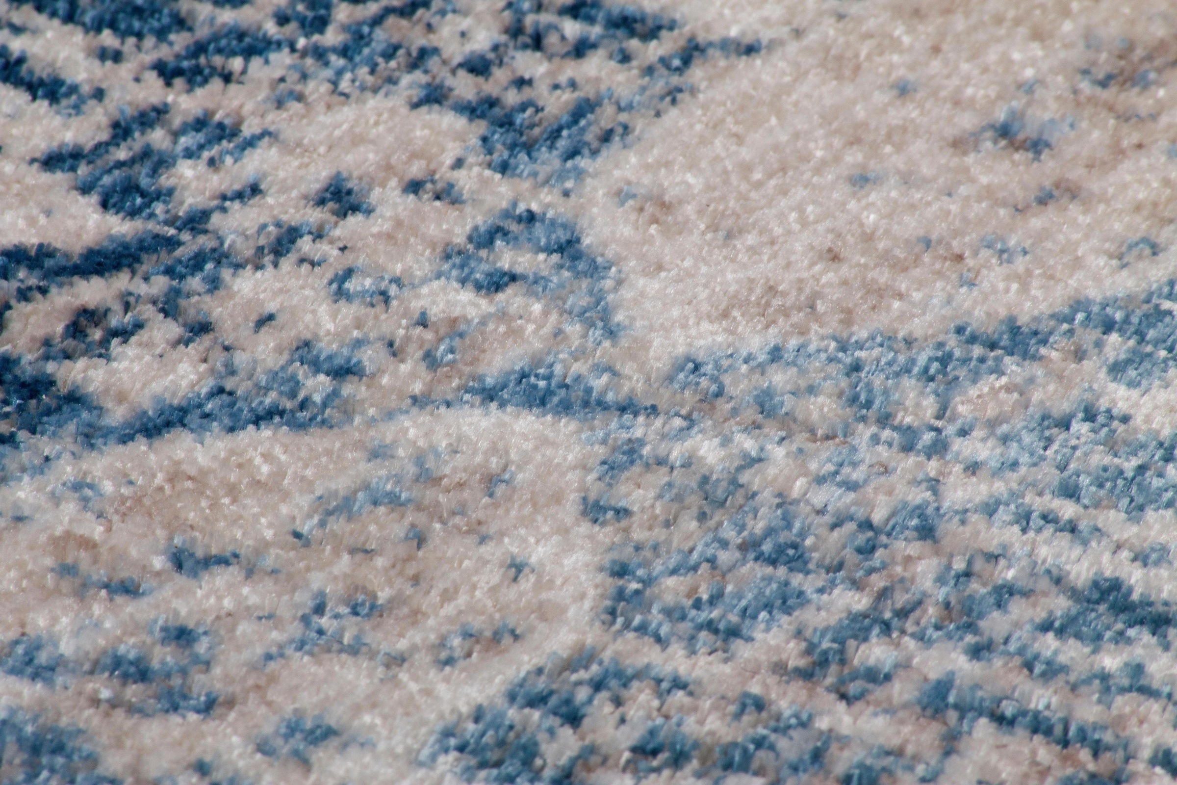 calo-deluxe Teppich »Odalia 600«, rechteckig, 8 mm Höhe, Kurzflor, Wohnzimmer