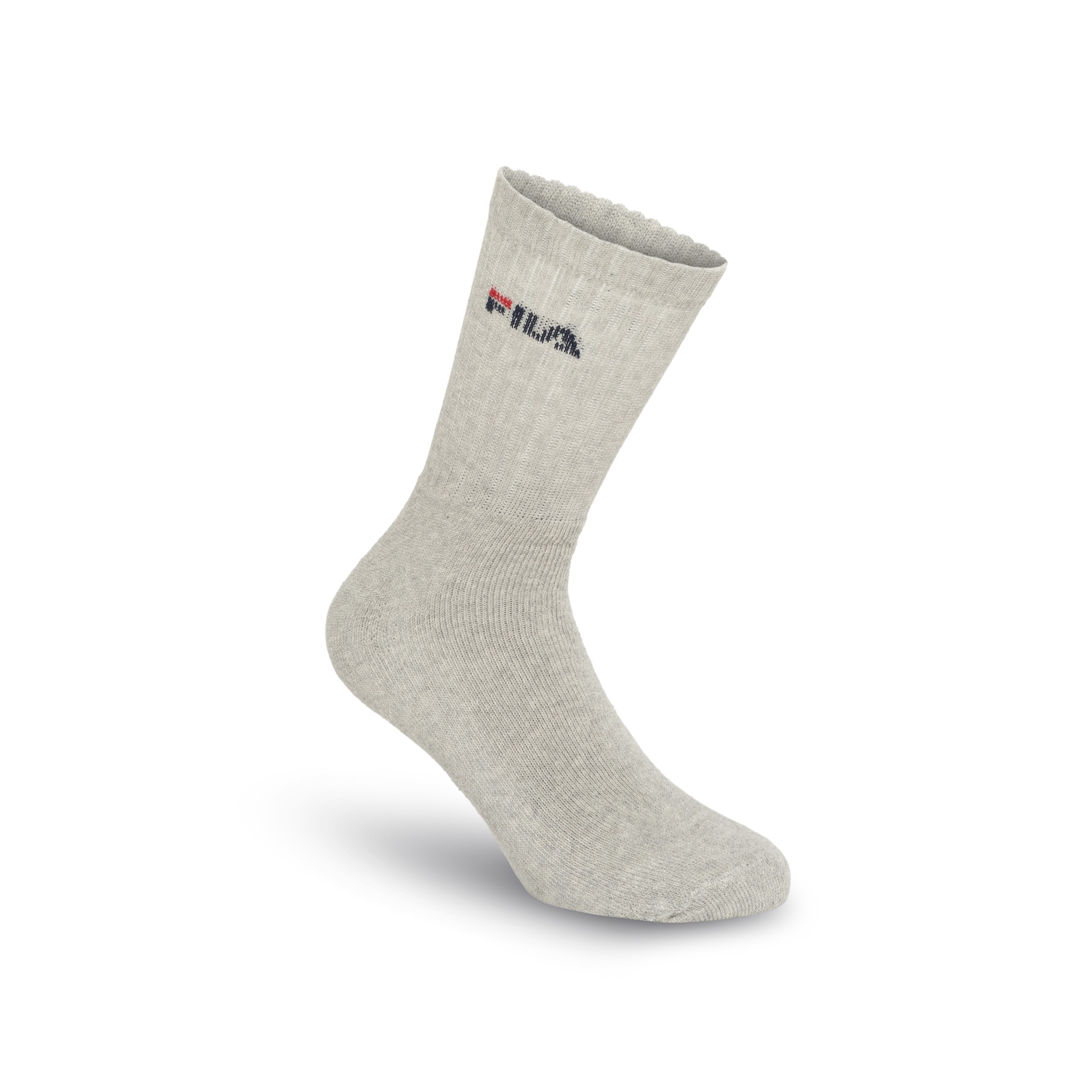 Fila Sportsocken »UNISEX CREW TENNIS FULL TERRY SOCKS«, (3 Paar), mit dezentem Logoschriftzug