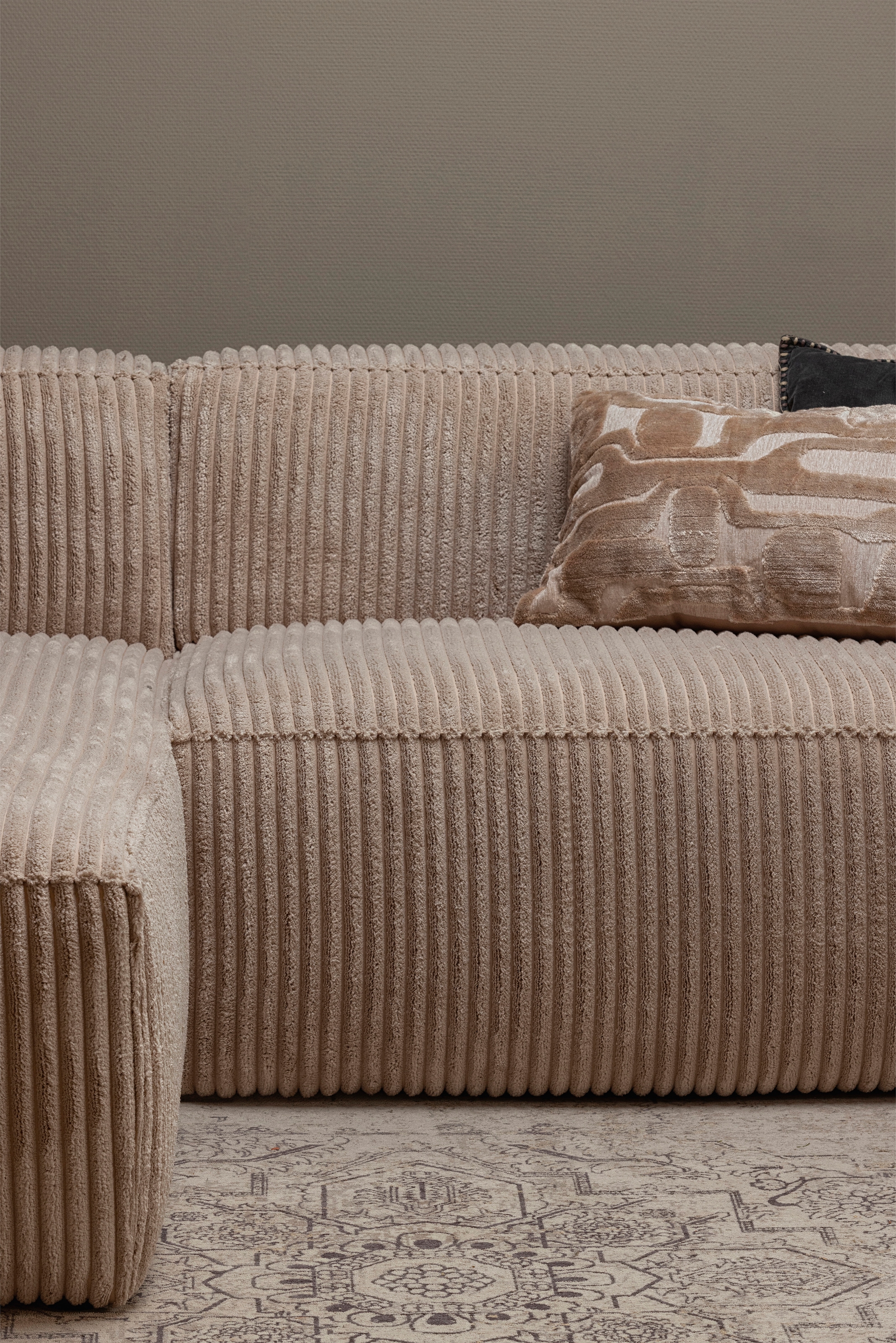 WOOOD Ecksofa »Bean«, Chaiselongue-Sofa, Breite 254 cm