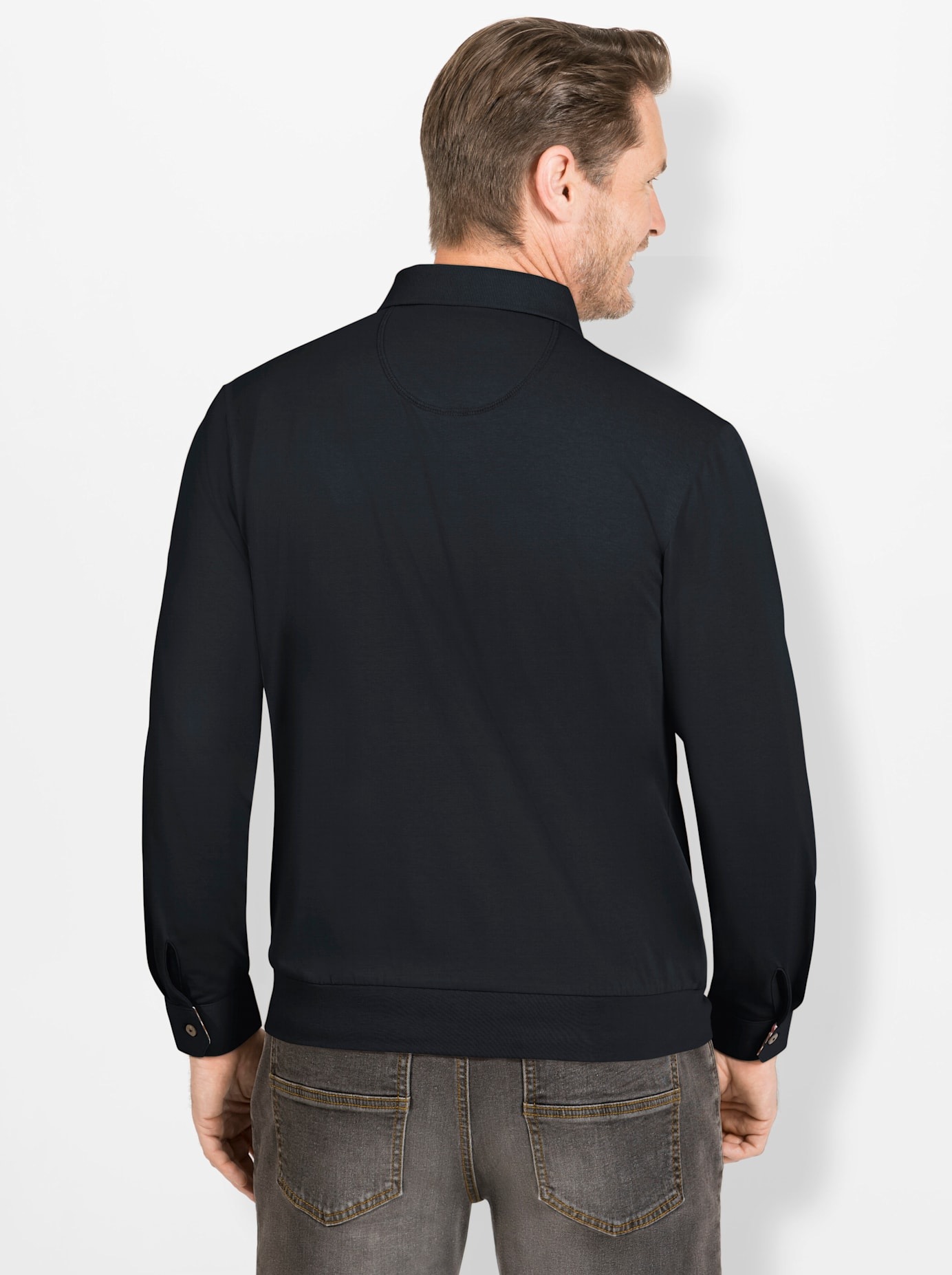 Hajo Poloshirt »Langarm-Poloshirt«, (1 tlg.)