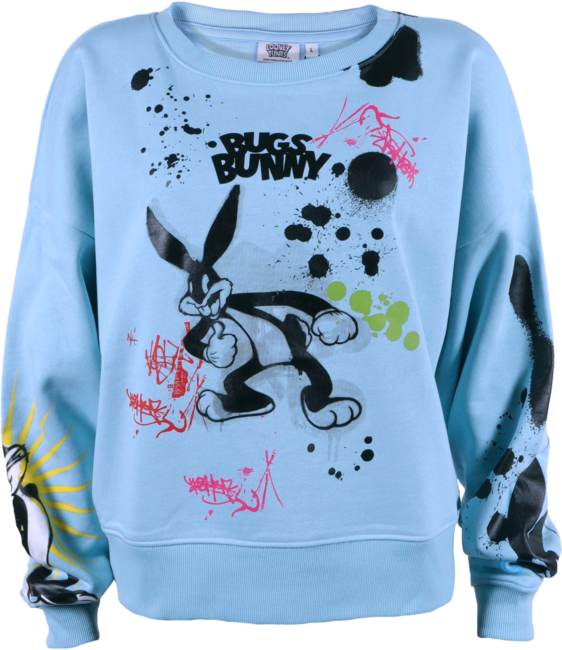 »Bugs York Capelli Oversized Capelli New York Sweatshirt New ♕ bei Sweater Bunny«,