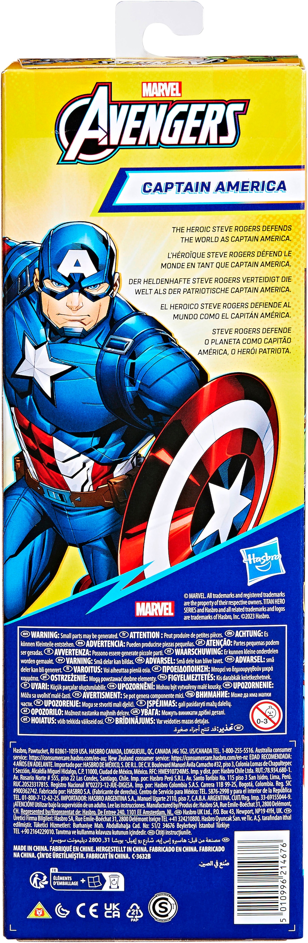 Hasbro Spielfigur »Marvel Avengers, Titan Hero Serie, Captain America«