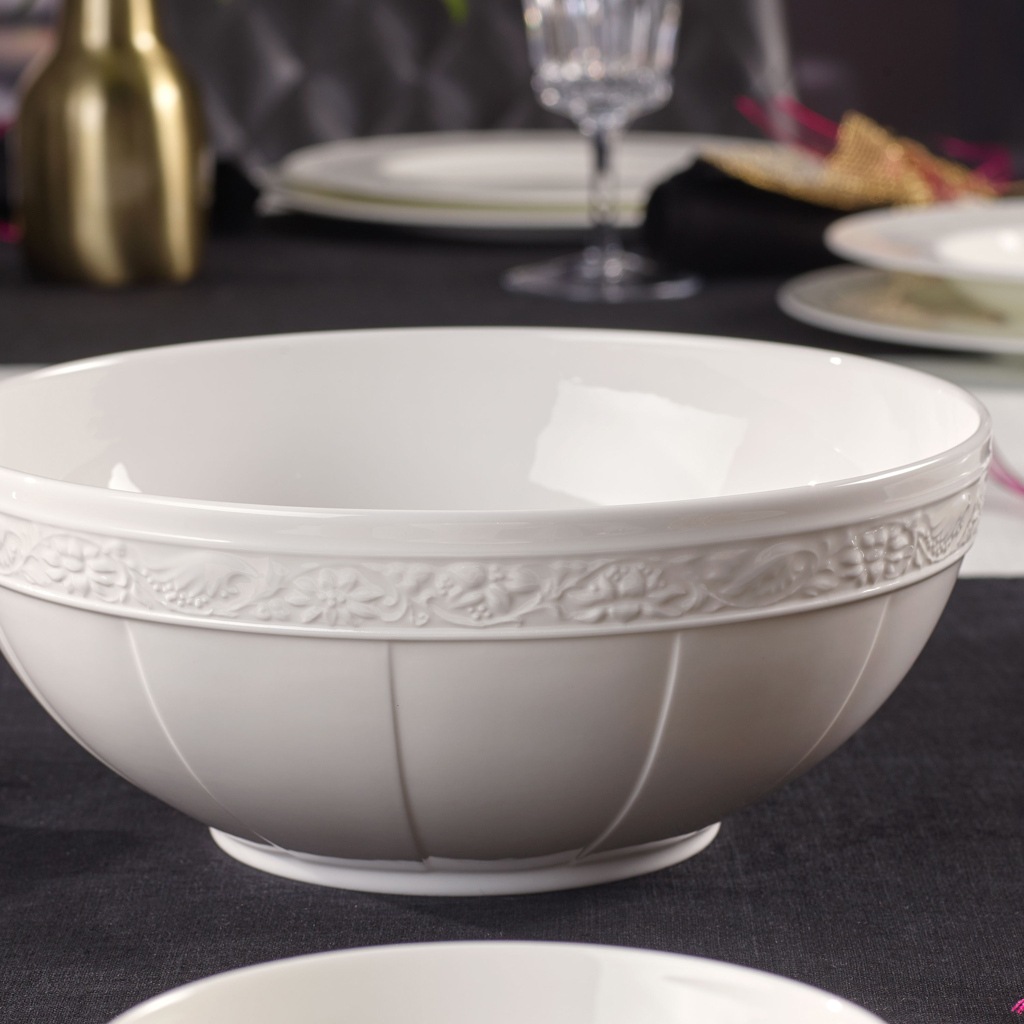 Villeroy & Boch Schale »Schüssel White Pearl ø 24 cm weiß«