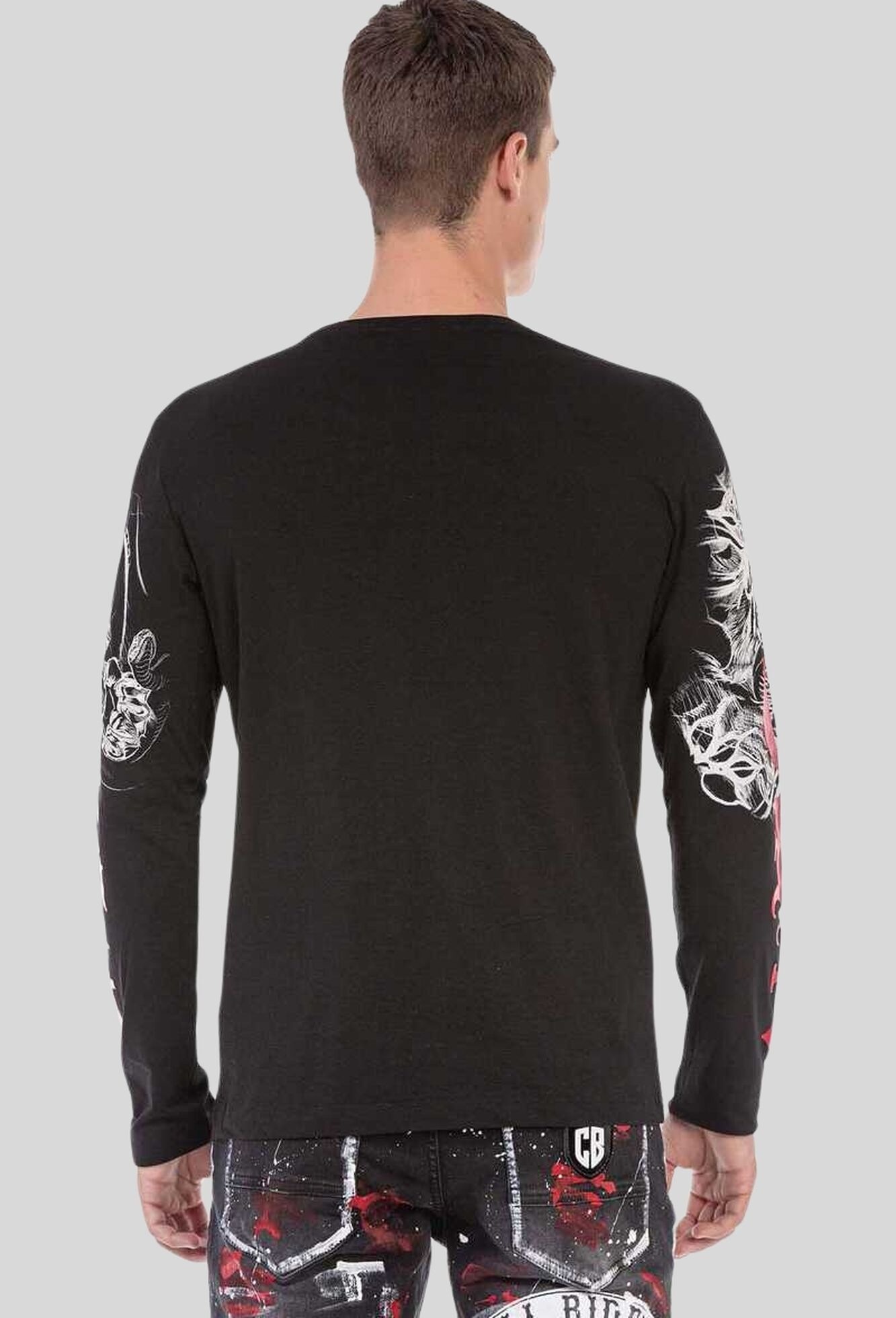 Cipo & Baxx T-Shirt »Cipo & Baxx Sweatshirts« mit coolem Print