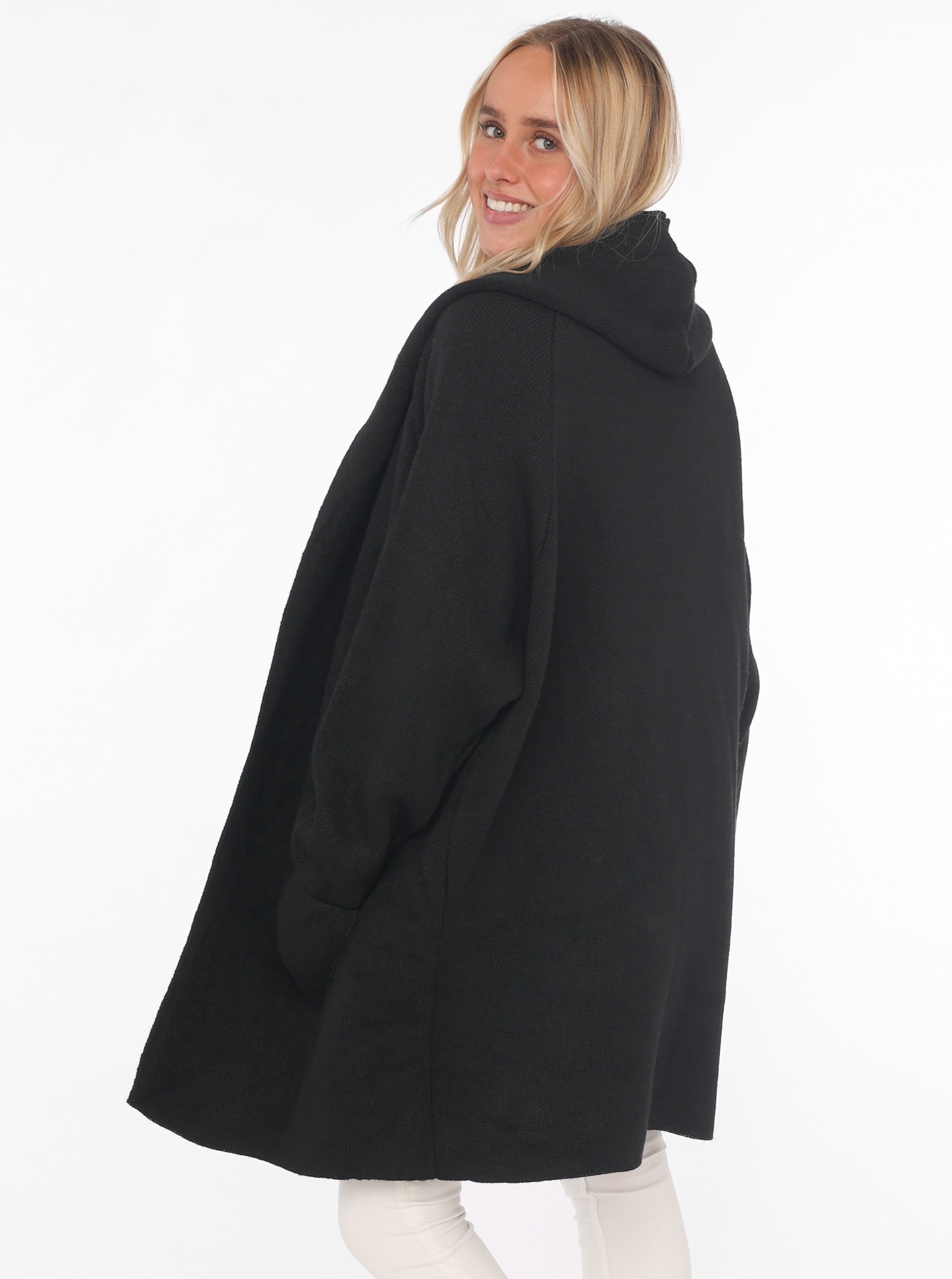 Zwillingsherz Strickjacke »"Annabell"«, mit weichem Griff, lockerer fit, mit Wolle und Alpaka
