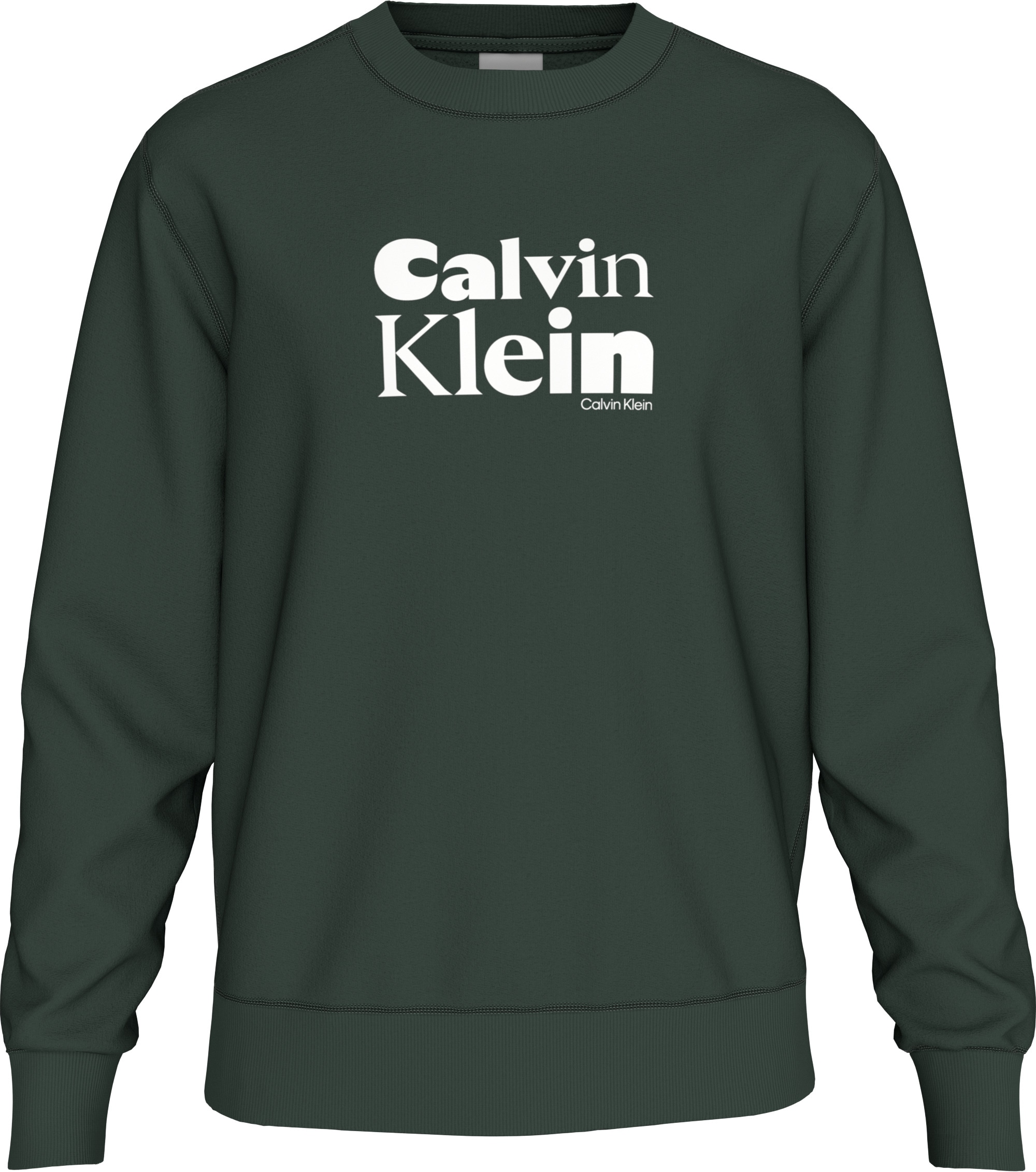 Calvin Klein Sweatshirt »LS EU 350TERRY CALVIN BOLD GRAPH«, Rundhalsausschnitt, regular fit
