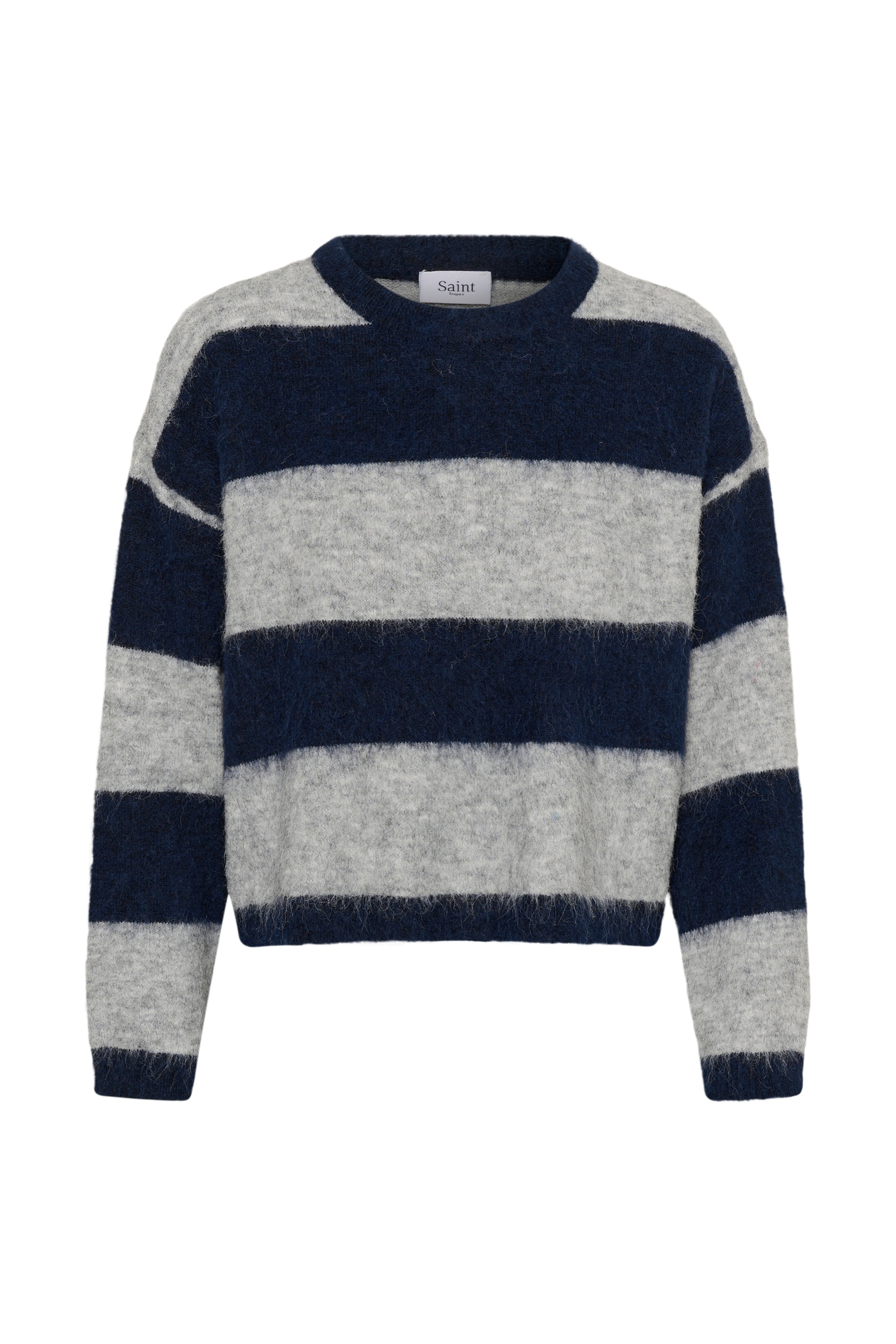 Saint Tropez Strickpullover »TayzieSZ Pullover« Materialmix, Oversize fit