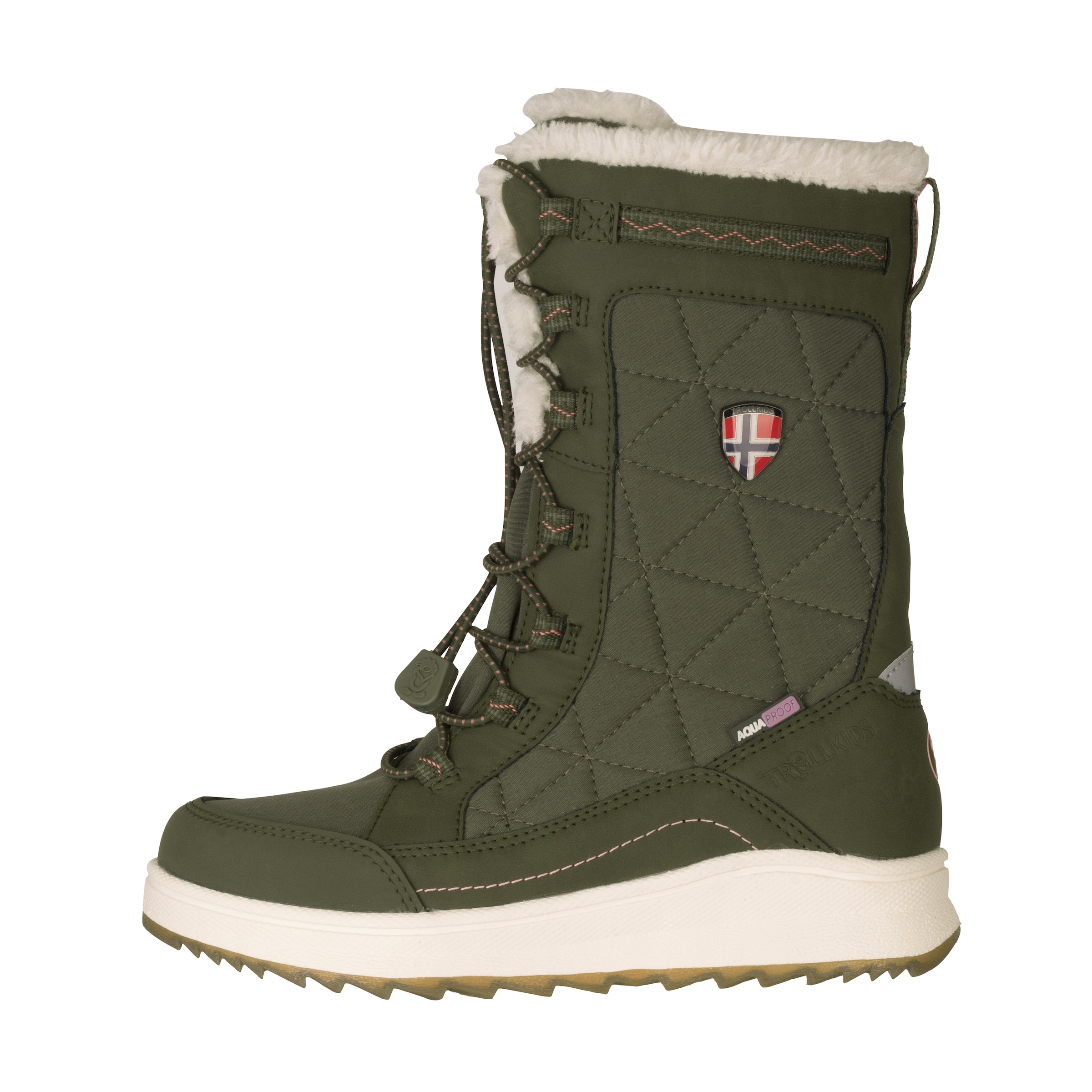 TROLLKIDS Winterboots »GIRLS ARENDAL WINTER BOOTS PRO«, wasserdicht, Schnellverschluß, reflektierende Details