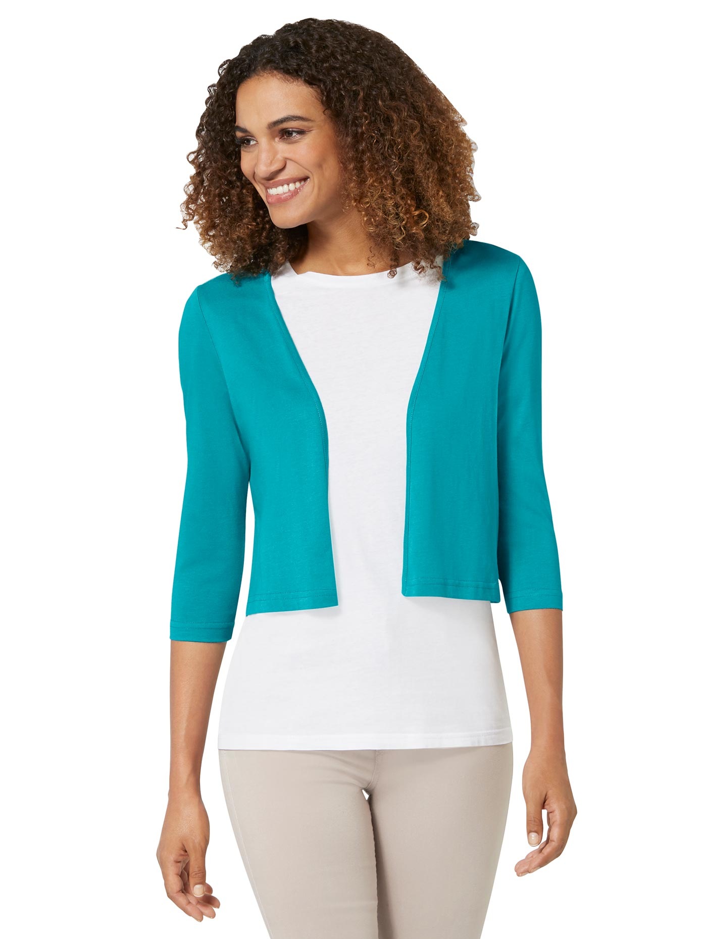 Casual Looks Shirtjacke »Shirtbolero« (1 tlg.)