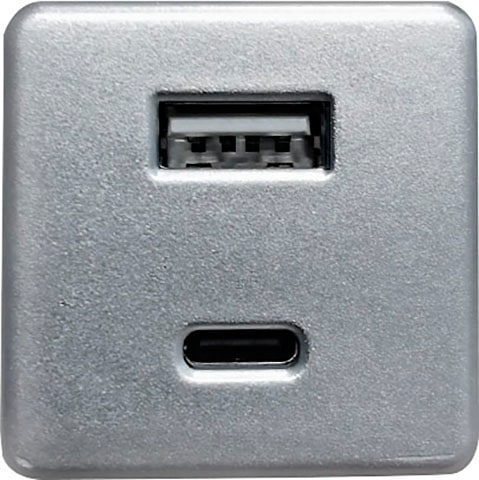 ED EXCITING DESIGN Nachtkonsole Rechnung USB-C-Anschluss USB- auf mit & und »Moon«, Anschluss bestellen LED-Beleuchtung