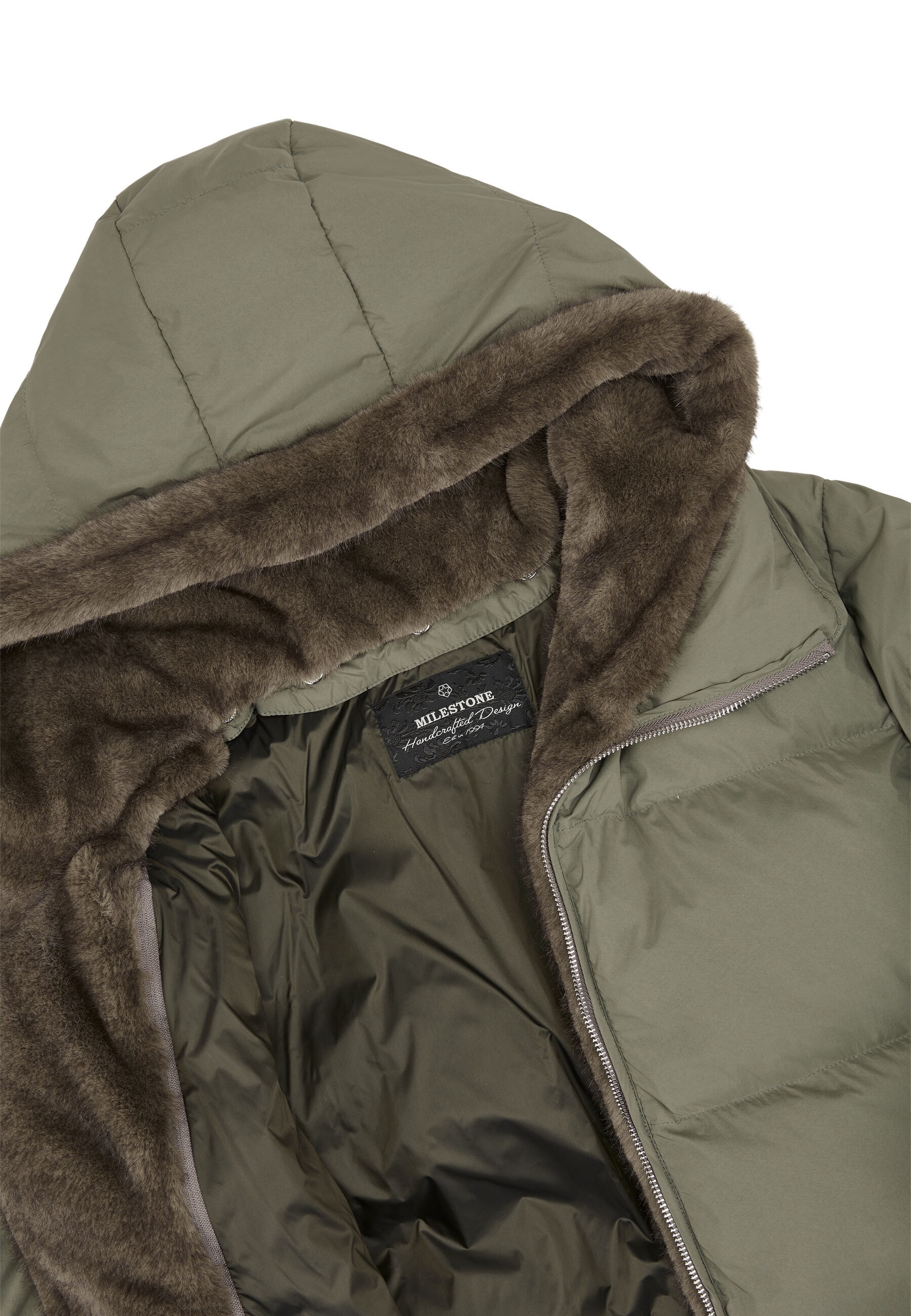 Milestone Steppjacke »MSElsie« mit Kapuze mit abnehmbarer Kapuze