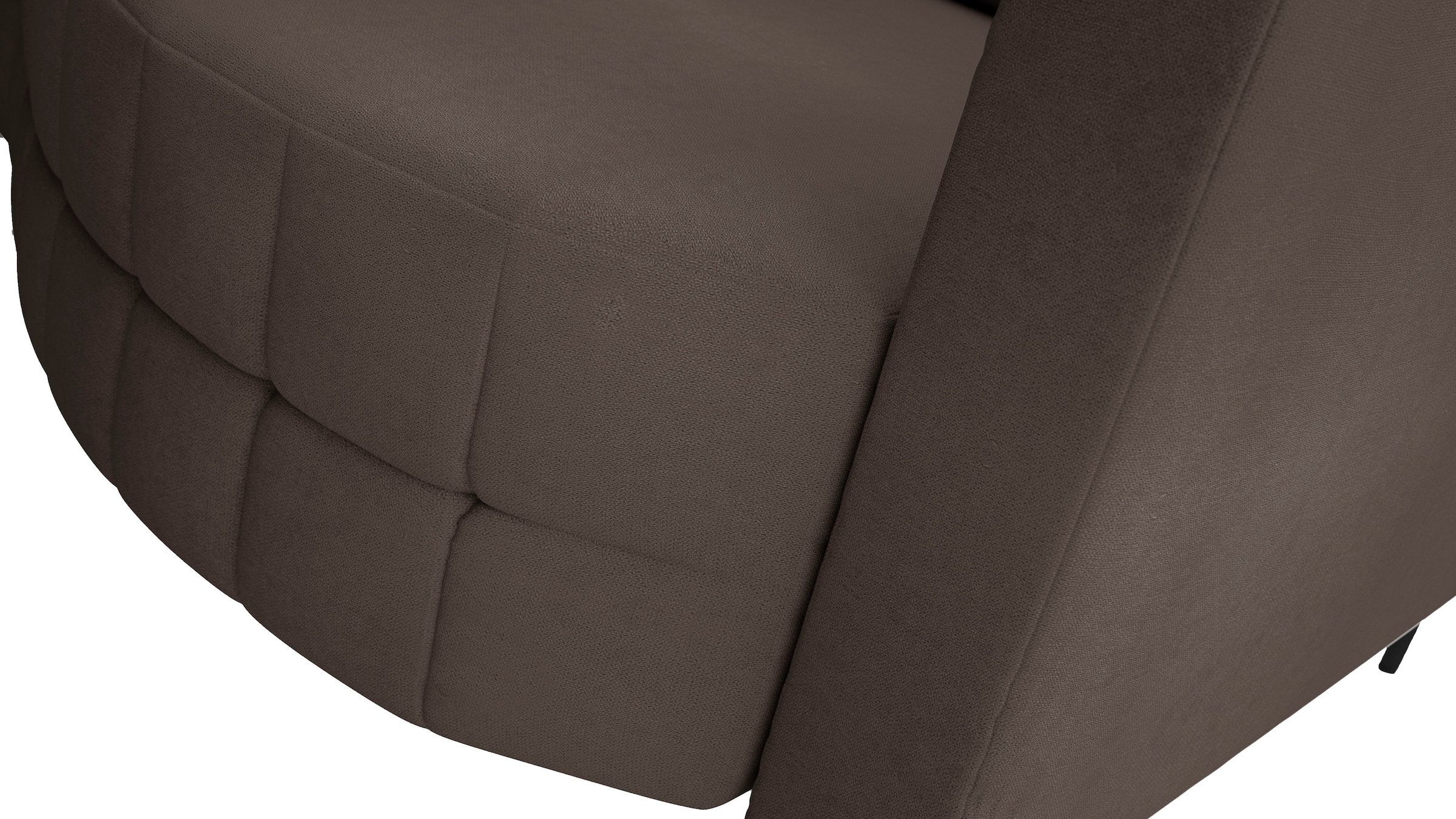 exxpo - sofa fashion Loungesofa »T wiggy Schlafsofa mit Bettfunktion und Bettkasten,« komfortabler Federkern, super Sitzkomfort, elegante Formensprache