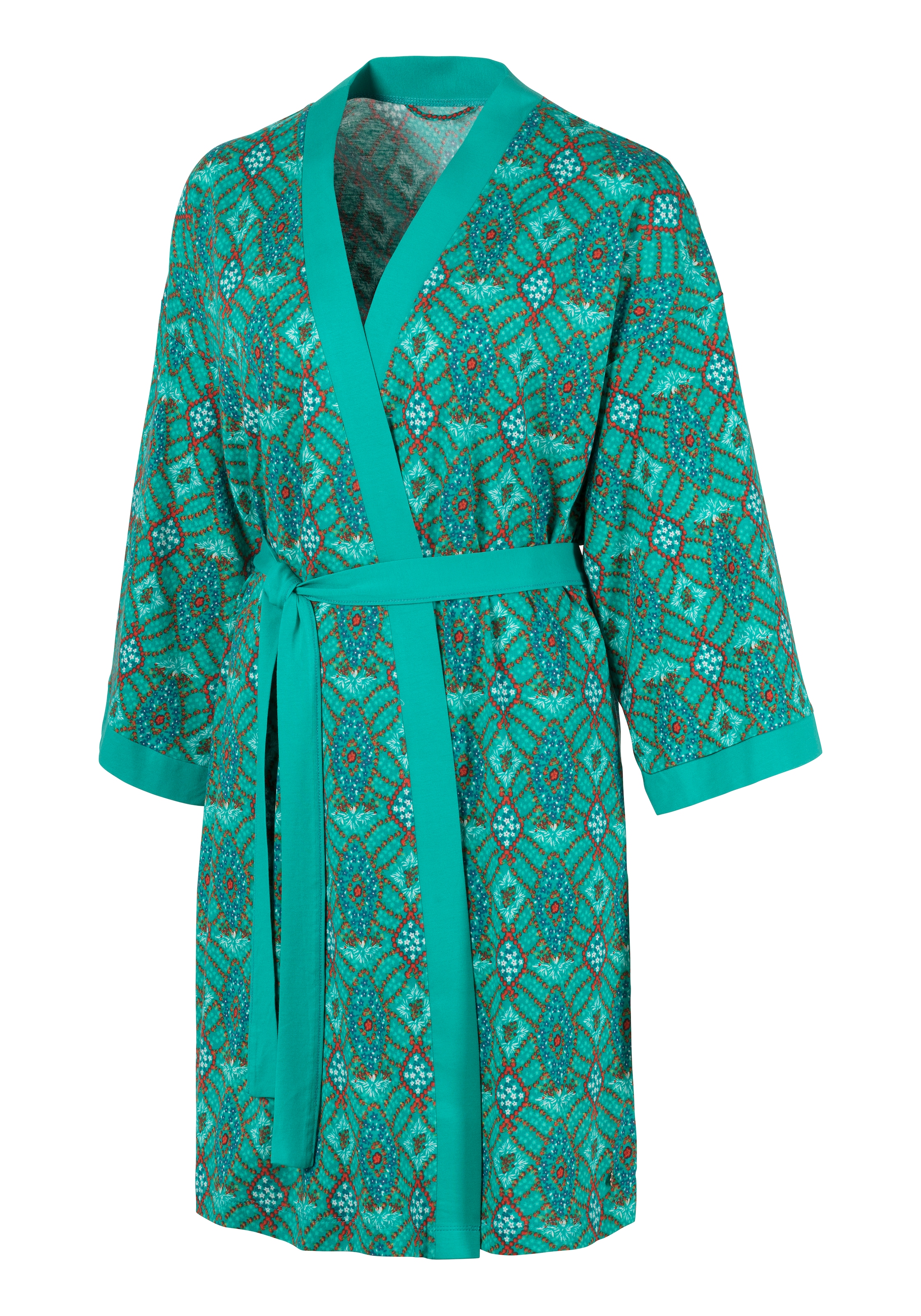 s.Oliver Kimono, mit Ornamentdruck zum Binden