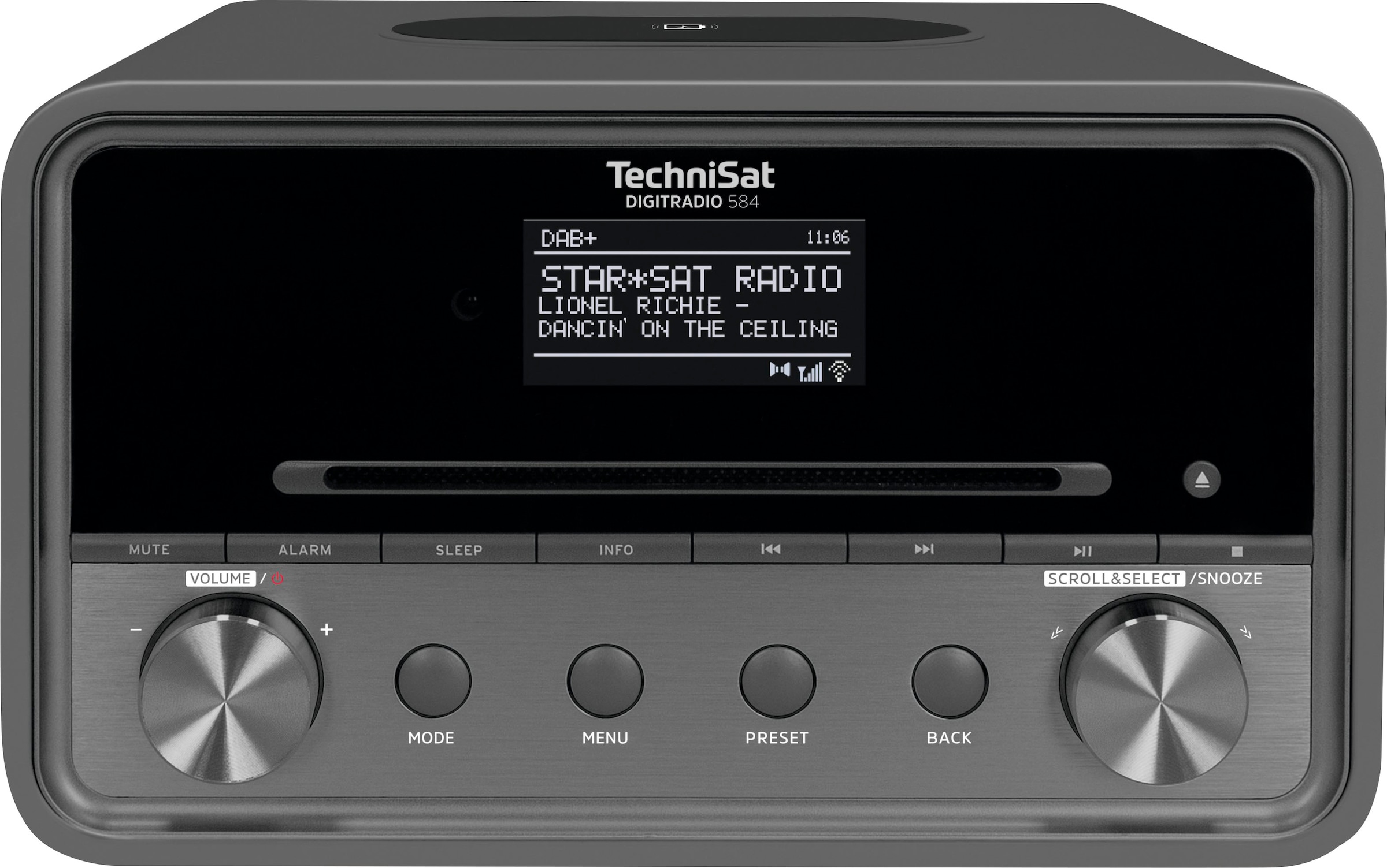 Charging, XXL Stereoanlage«, Garantie ➥ Digitalradio »DIGITRADIO Internet-Radio UNIVERSAL Wireless | 3 Jahre TechniSat Bluetooth, 584 RDS-Internetradio), (DAB+)-UKW Farbdisplay, Alexa-Sprachsteuerung mit (Bluetooth-WLAN CD,