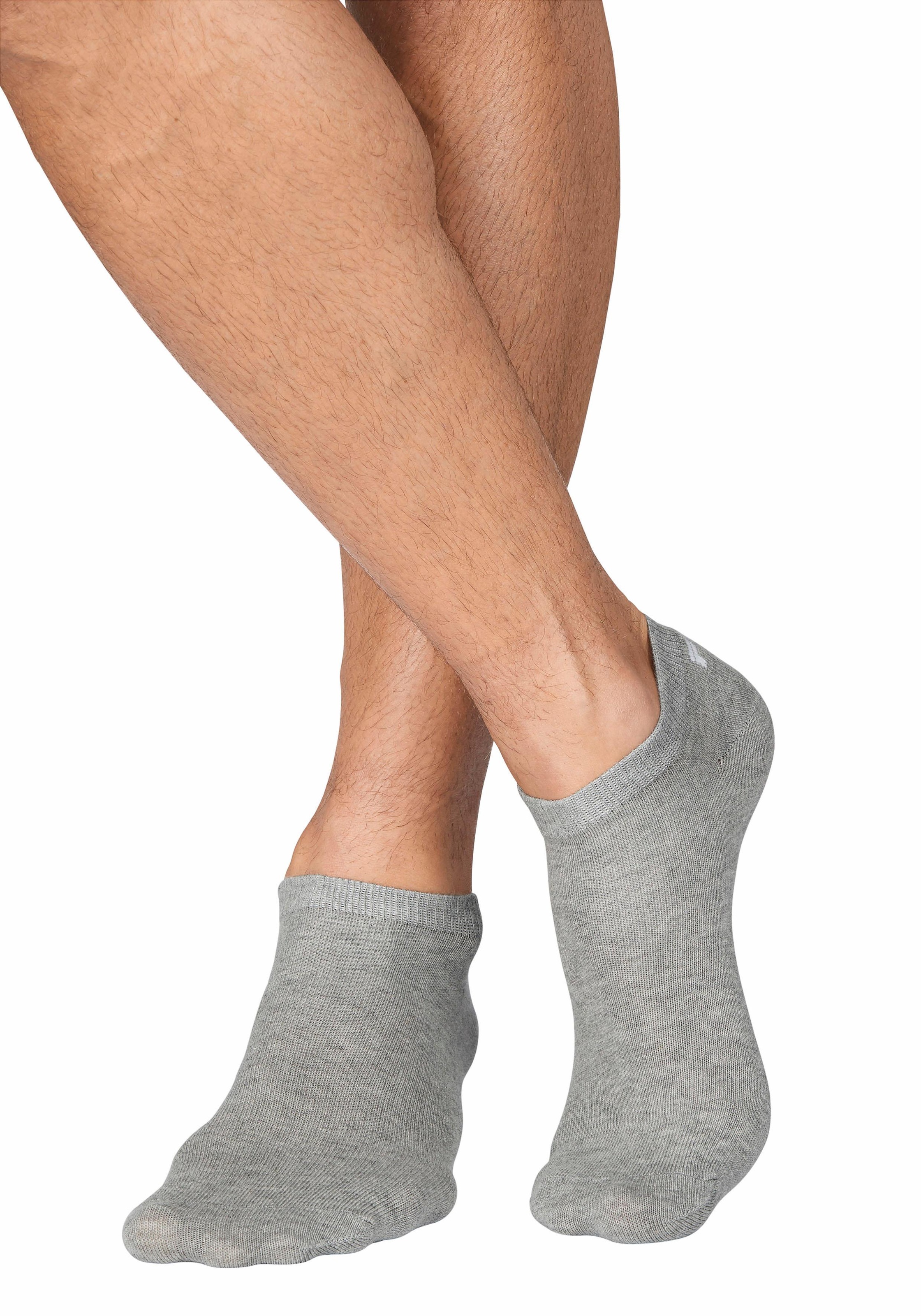 Fila Sneakersocken »UNISEX INVISIBLE PLAIN SOCKS«, (3 Paar), mit eingestricktem Logo an der Ferse