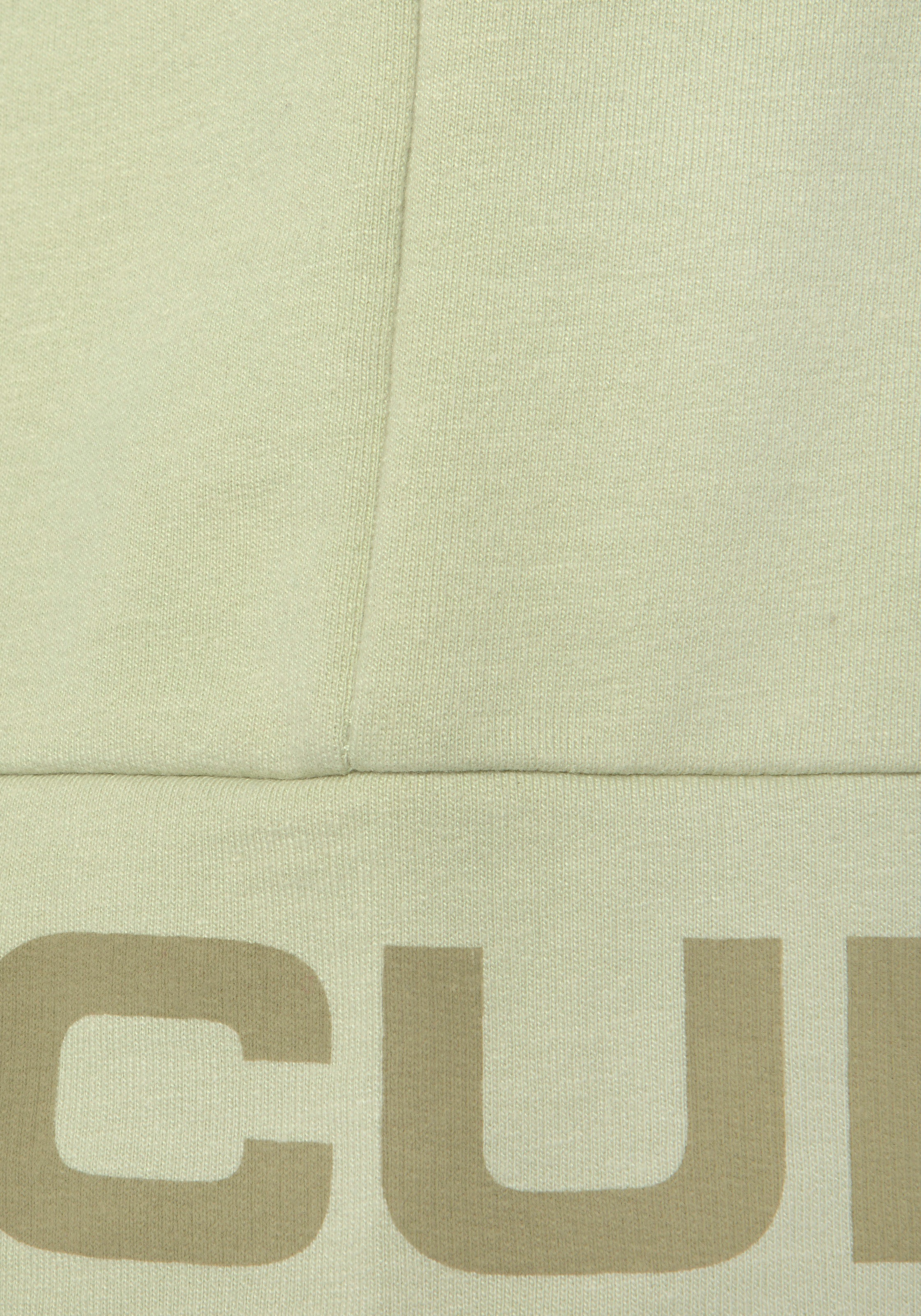 FCUK Sweatshorts, (1 tlg.), Sweatshorts mit Längsteilungsnaht und Logoschriftzug, Loungeanzug