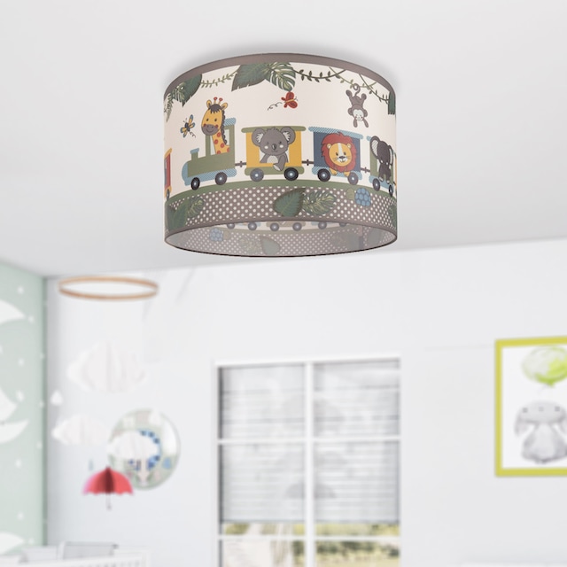 Paco Home Deckenleuchte »Diamond 635«, 1 flammig-flammig, Kinderlampe  Deckenlampe LED Kinderzimmer Lampe Zug Tieren, E27 online kaufen | mit 3  Jahren XXL Garantie