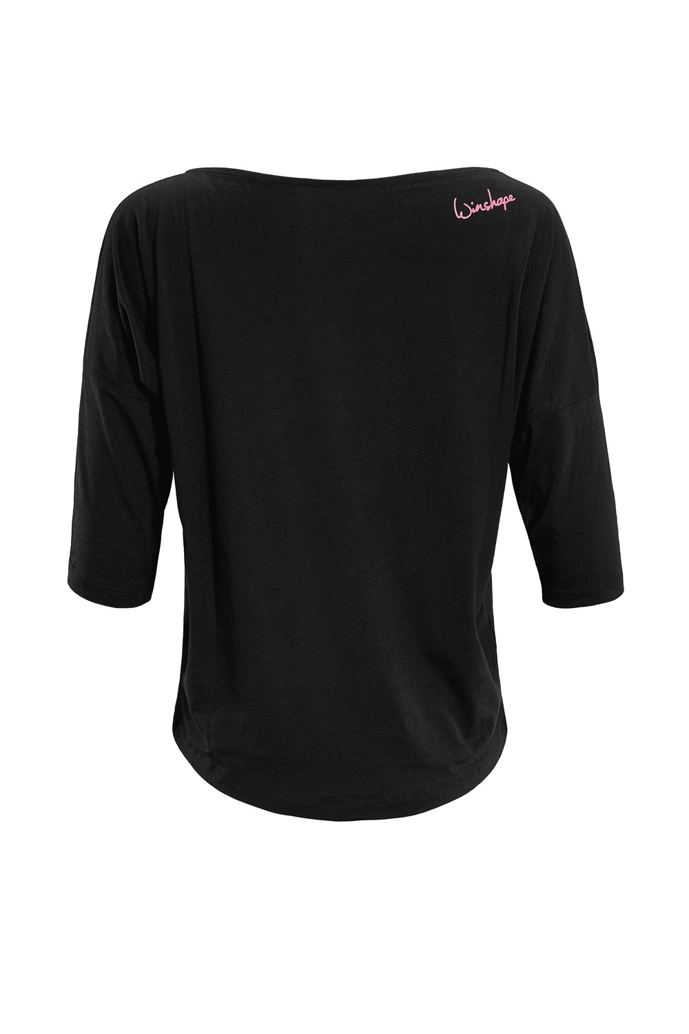 Winshape 3/4-Arm-Shirt Neon ♕ Aufdruck Glitzer- leicht«, ultra bei mit pinkem »MCS001