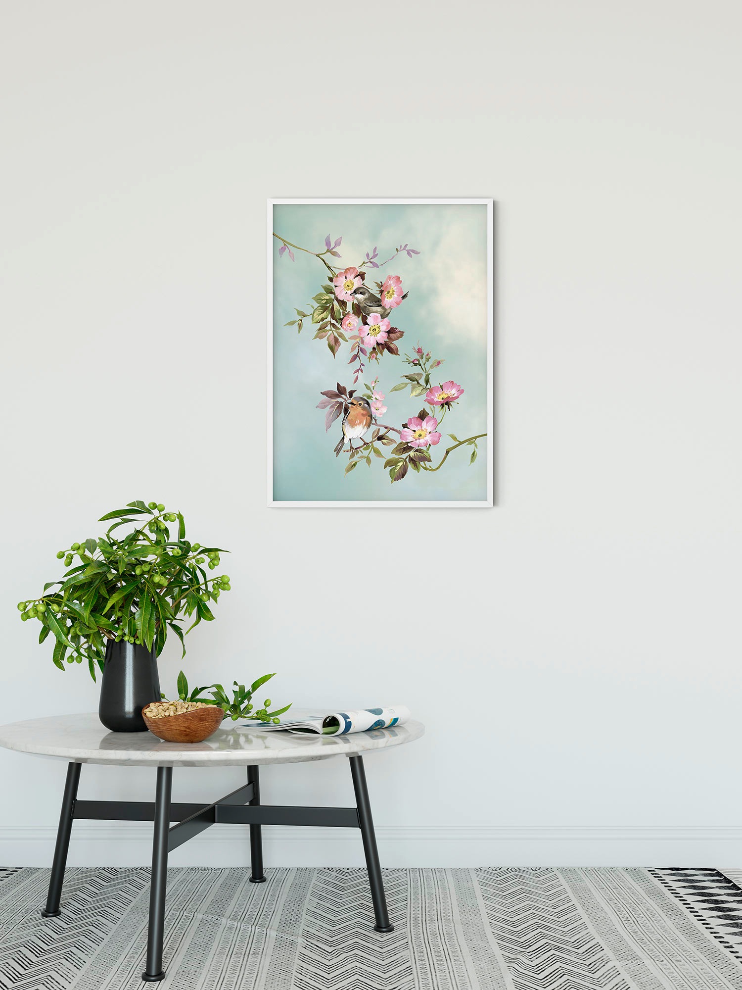 Komar Bild »Salutations du Matin«, Natur, (1 St.), Wandbild zur Dekoration - ohne Rahmen