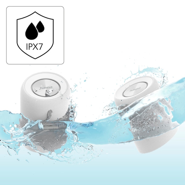 »Bluetooth Jahre Hama wasserdicht Bluetooth-Lautsprecher Lautsprecher | Garantie 2in1 IPX7 XXL kabellos UNIVERSAL ➥ 3 teilbar« Outdoor