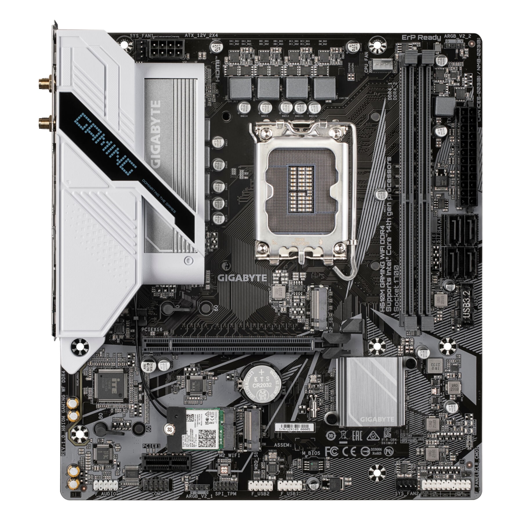 Gigabyte Mainboard »H610M GAMING WF DDR4«