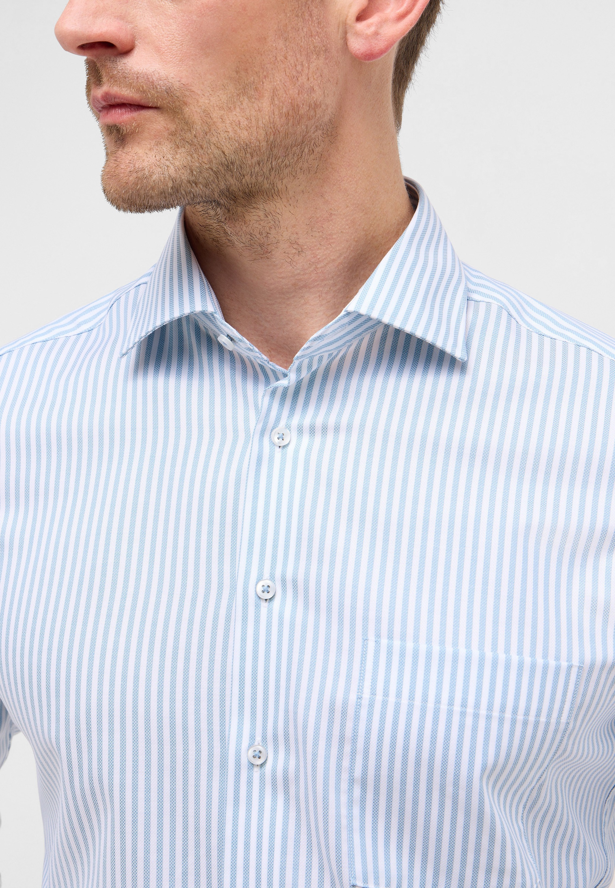 Eterna Langarmhemd »MODERN FIT«, NON IRON (bügelfrei)