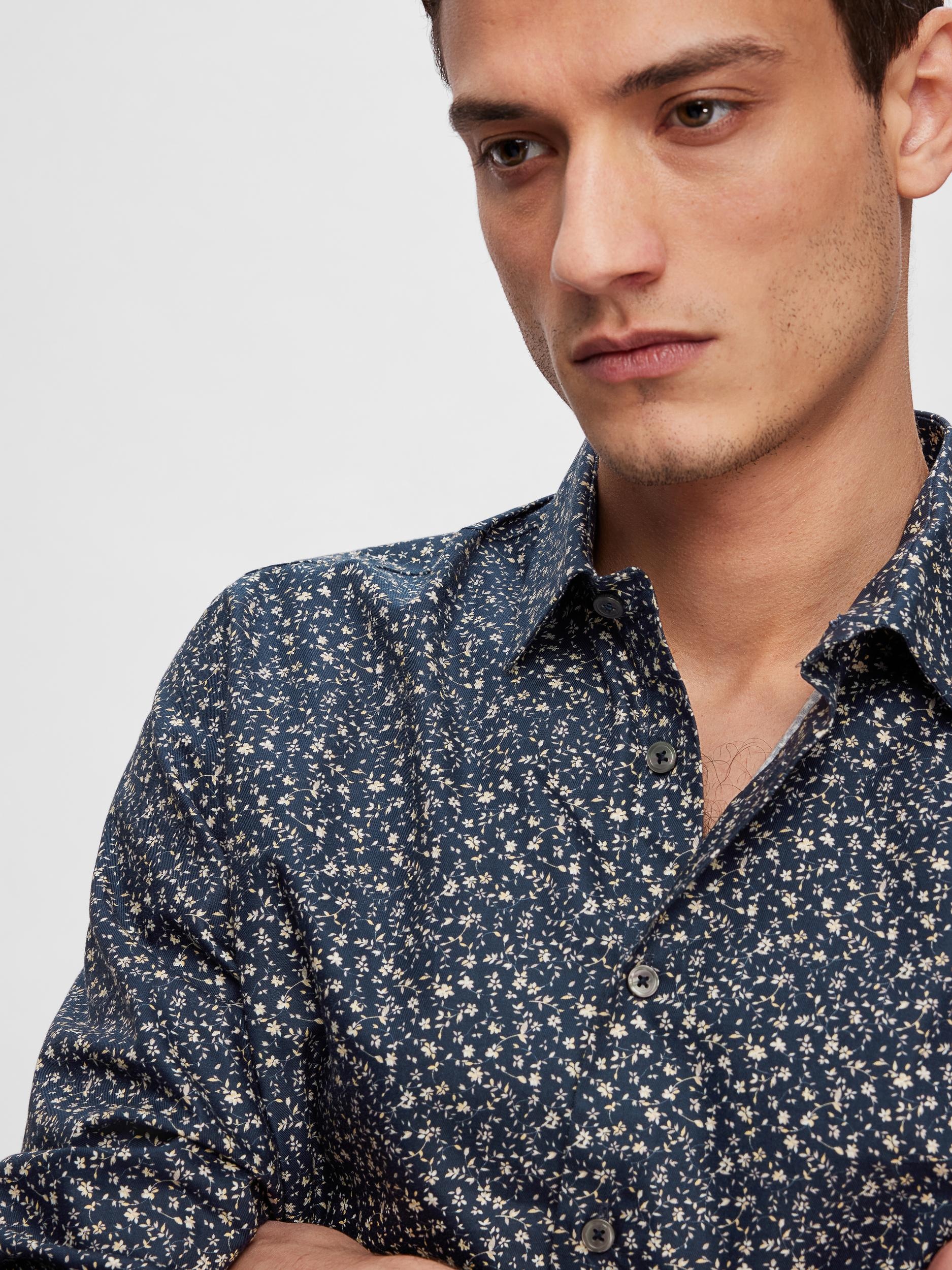 SELECTED HOMME Langarmhemd »SLHSLIMSOHO-DETAIL SHIRT LS NOOS«