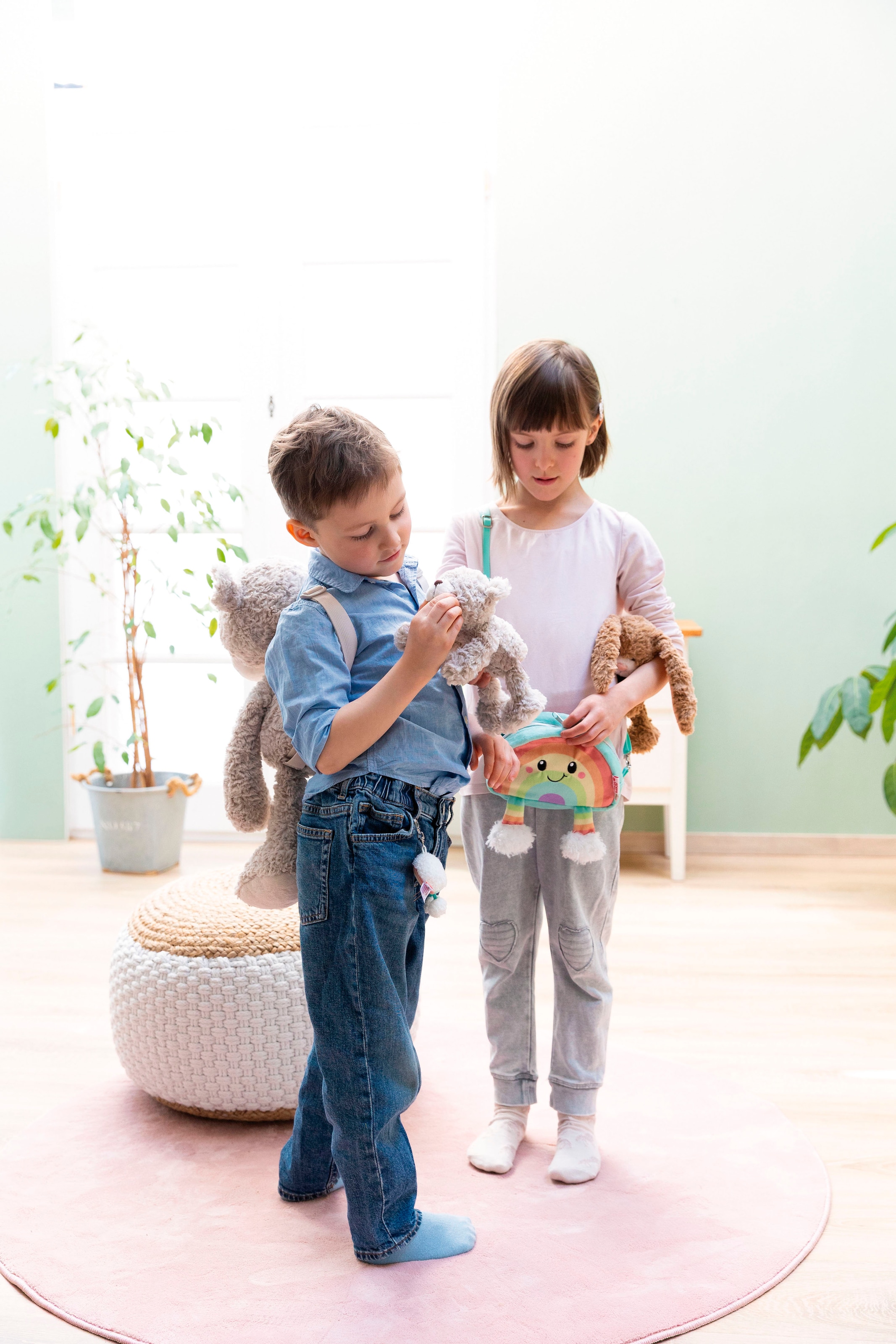 Nici Kinderrucksack »Classic Bear, Rucksack Bär Finni, 40 cm figürlich«, enthält recyceltes Material