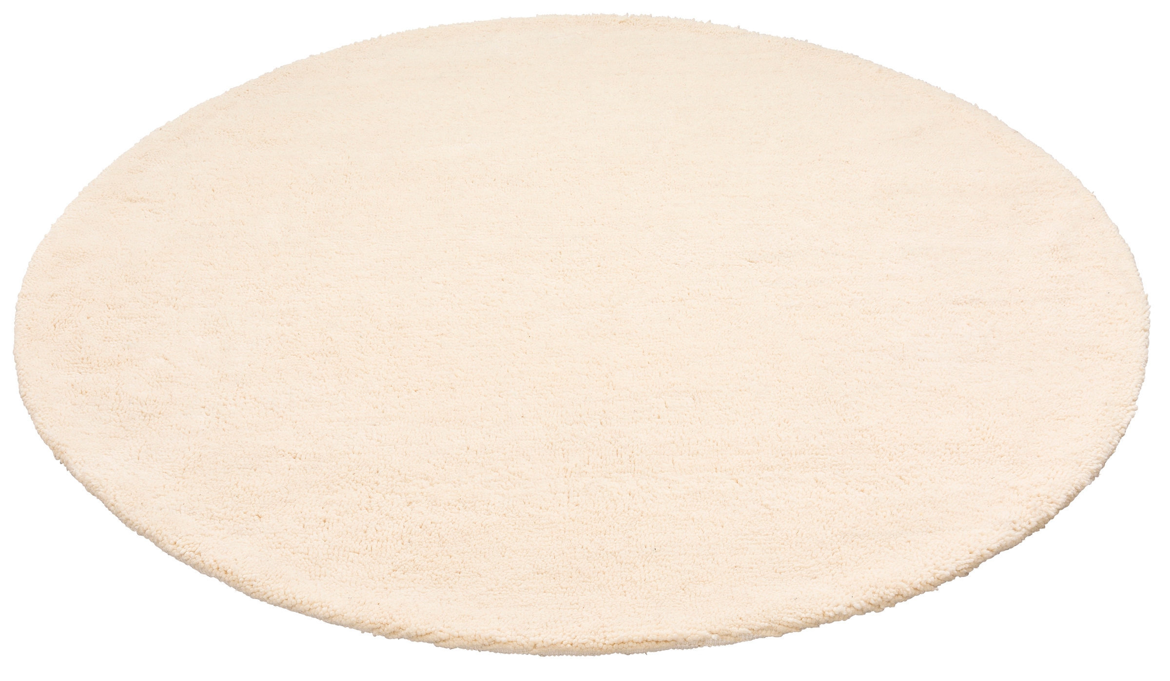 my home Wollteppich »Mohan« rund 25 mm Höhe echter Berber aus Marokko, reine Wolle, Woll-Shaggy, handgeknüpft