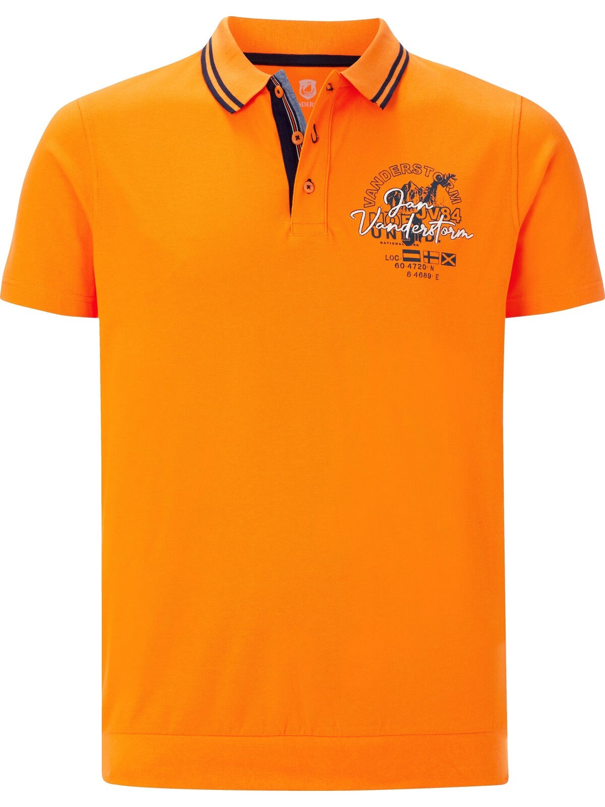 Jan Vanderstorm Poloshirt »Poloshirt HROLFMUND«, (1 tlg.)