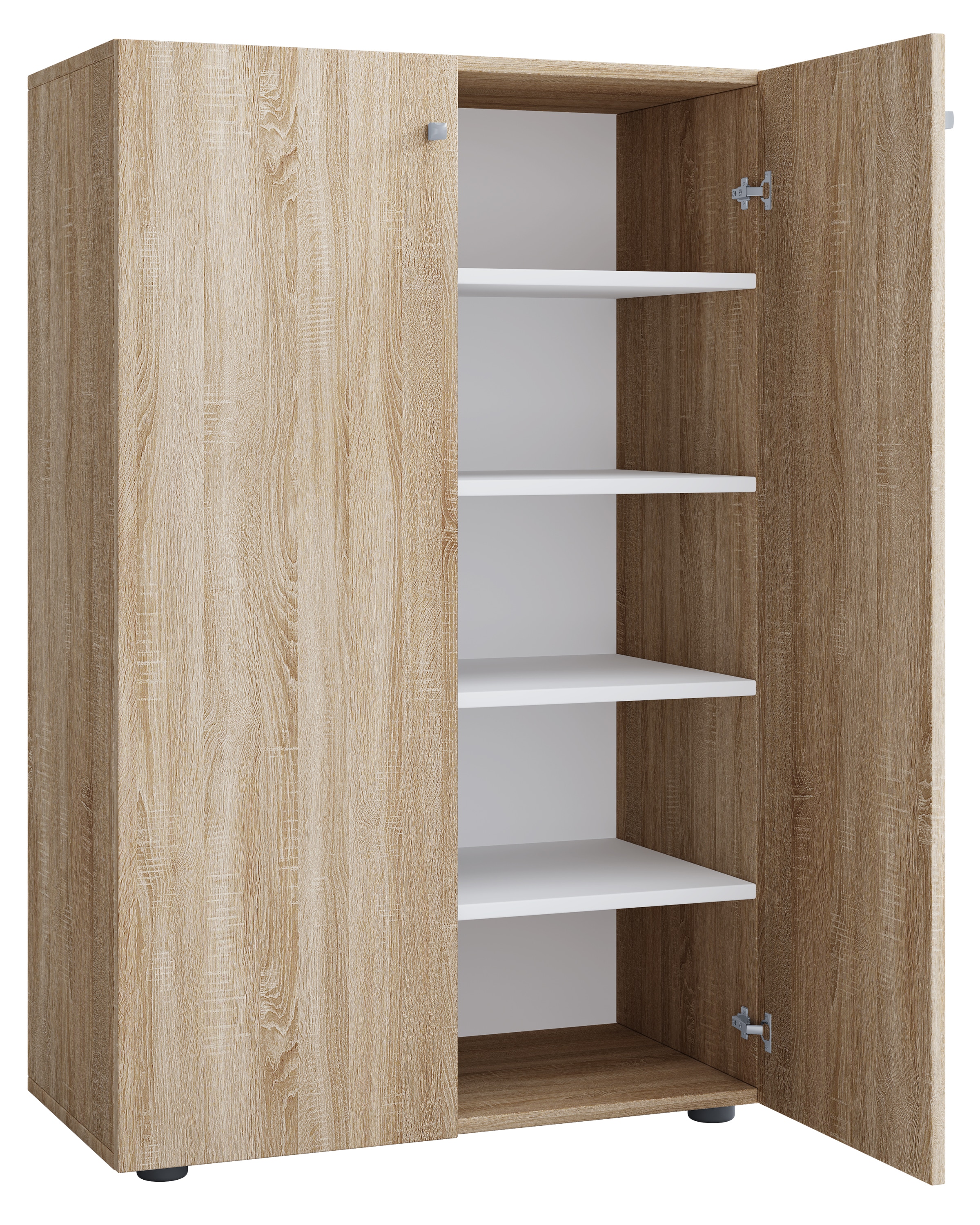 VCM Schuhschrank »XL Holz Großer Schuhschrank Schuhkommode Lona 5« 1 Stk. tlg.