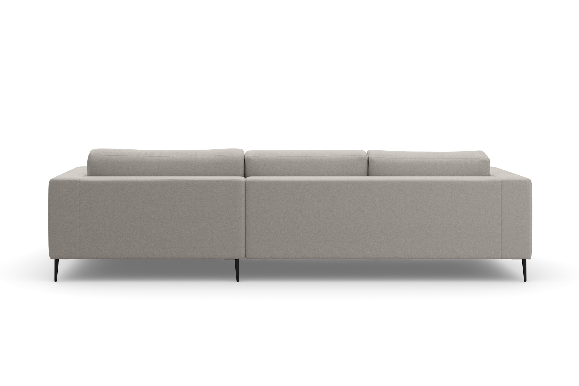 DOMO collection Ecksofa »Modica, zeitlos und elegant, L-Form«, moderne Optik mit extrabreiter Recamiere, auch in Cord